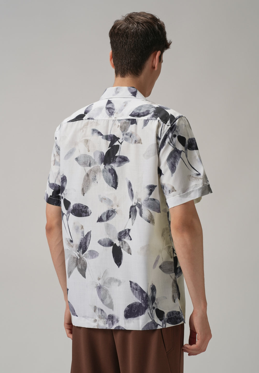Petal Strewn Half Sleeve Shirt