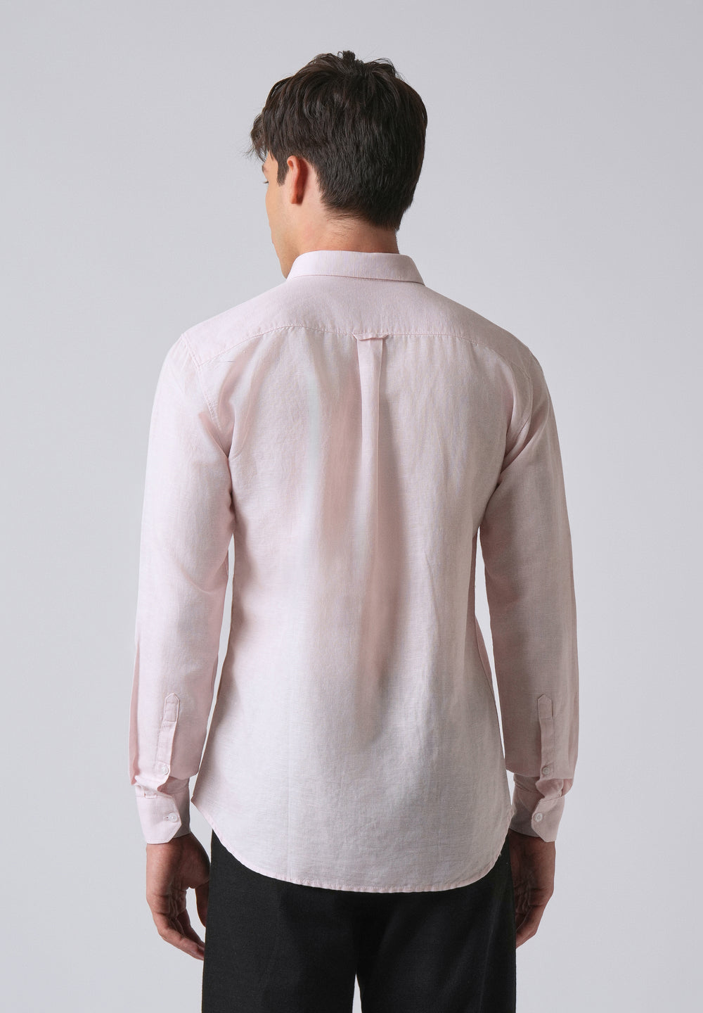 Pink Linen Shirt