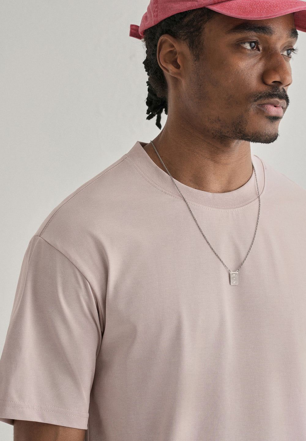 Pink Brushstroke Oversized T-shirt