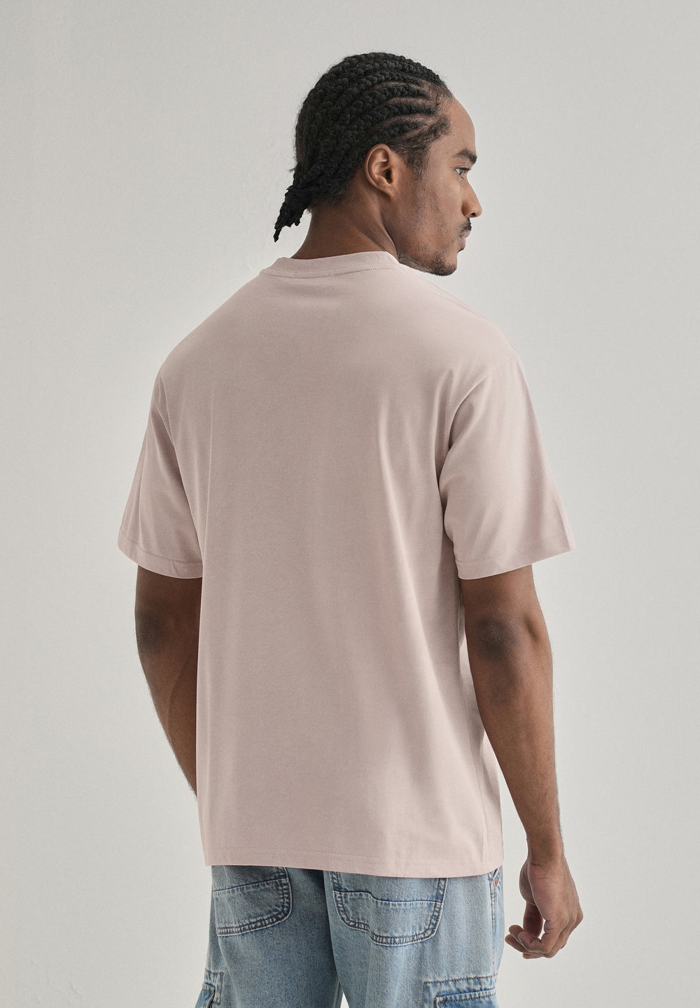 Pink Brushstroke Oversized T-shirt