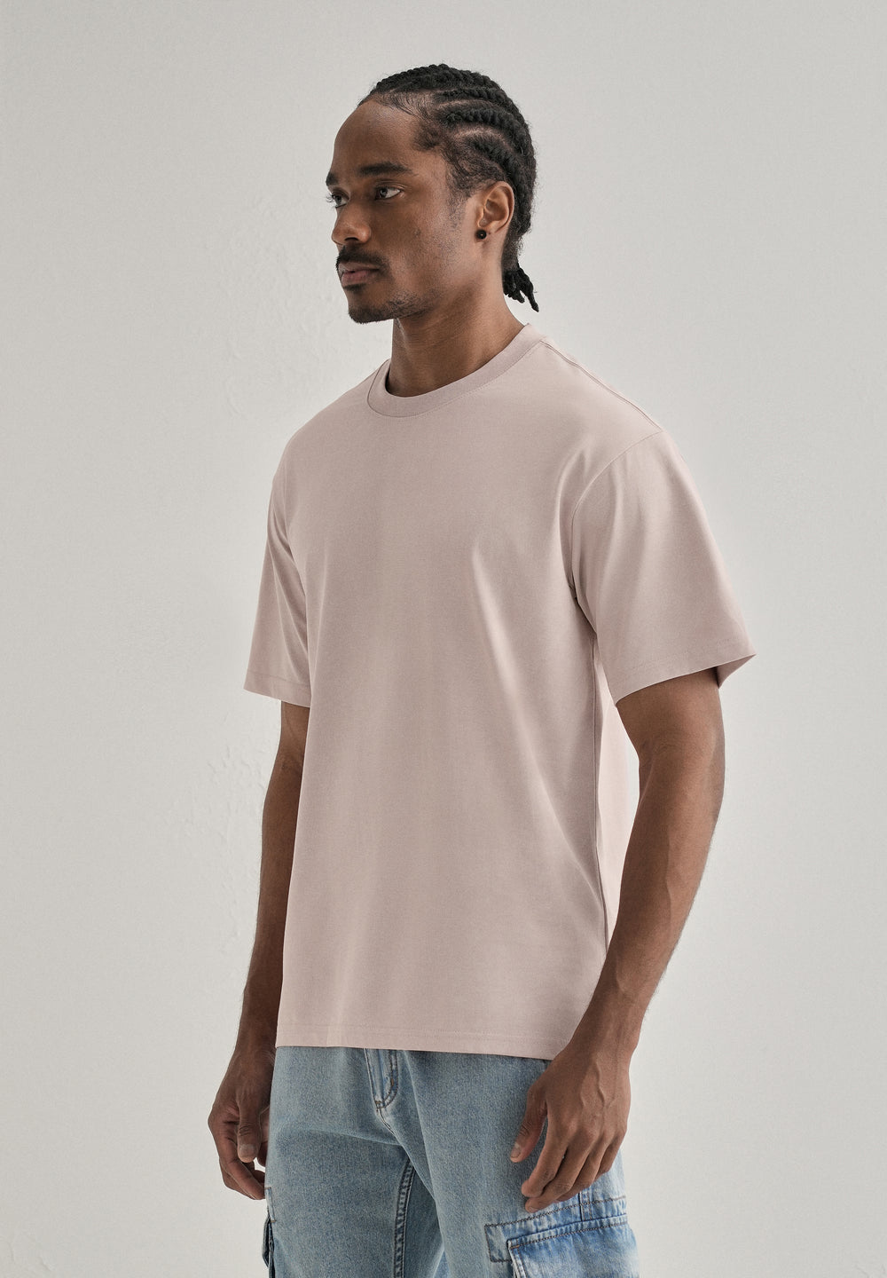 Pink Brushstroke Oversized T-shirt