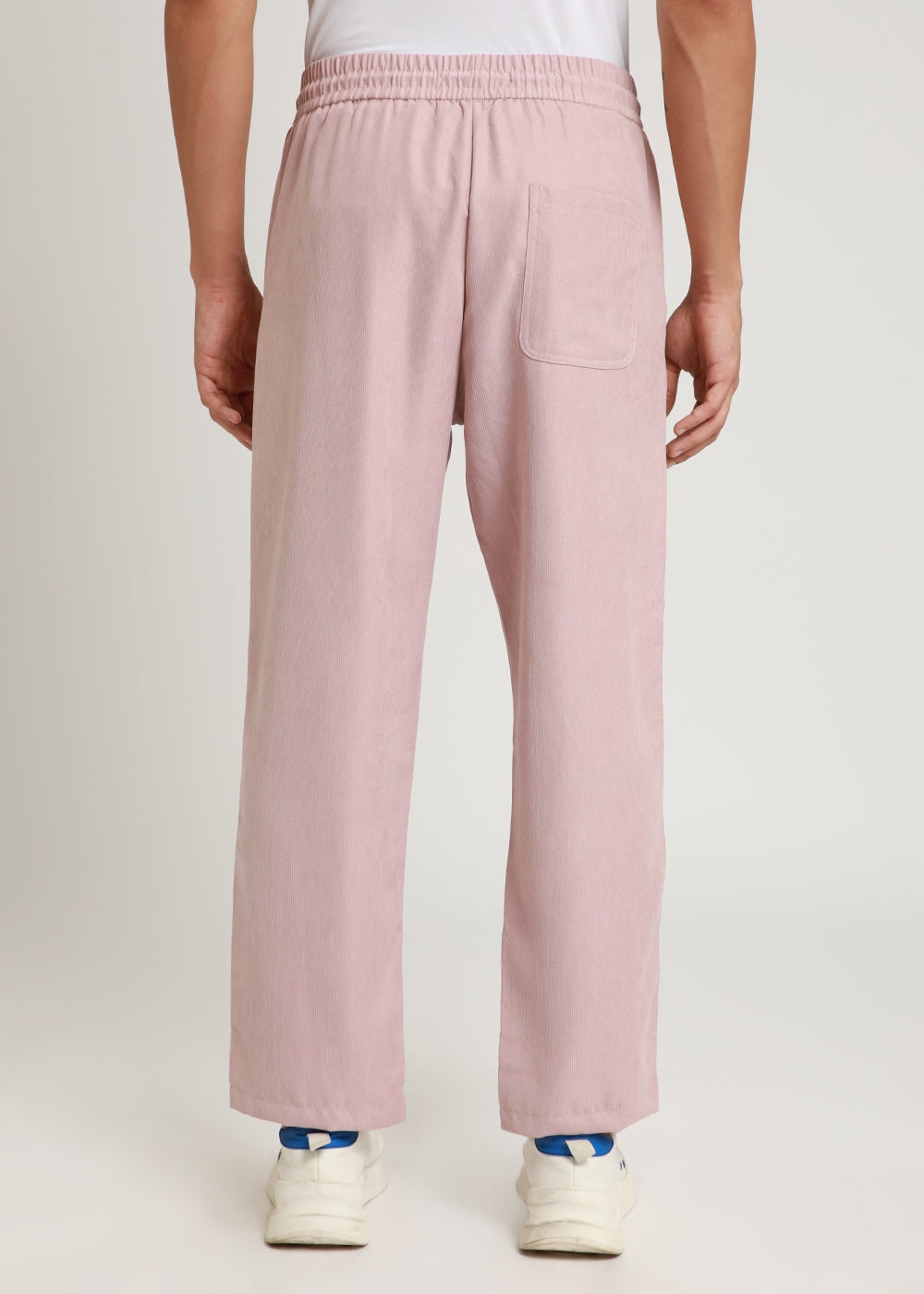 Rose Pink Pin Stripe Corduroy Pant