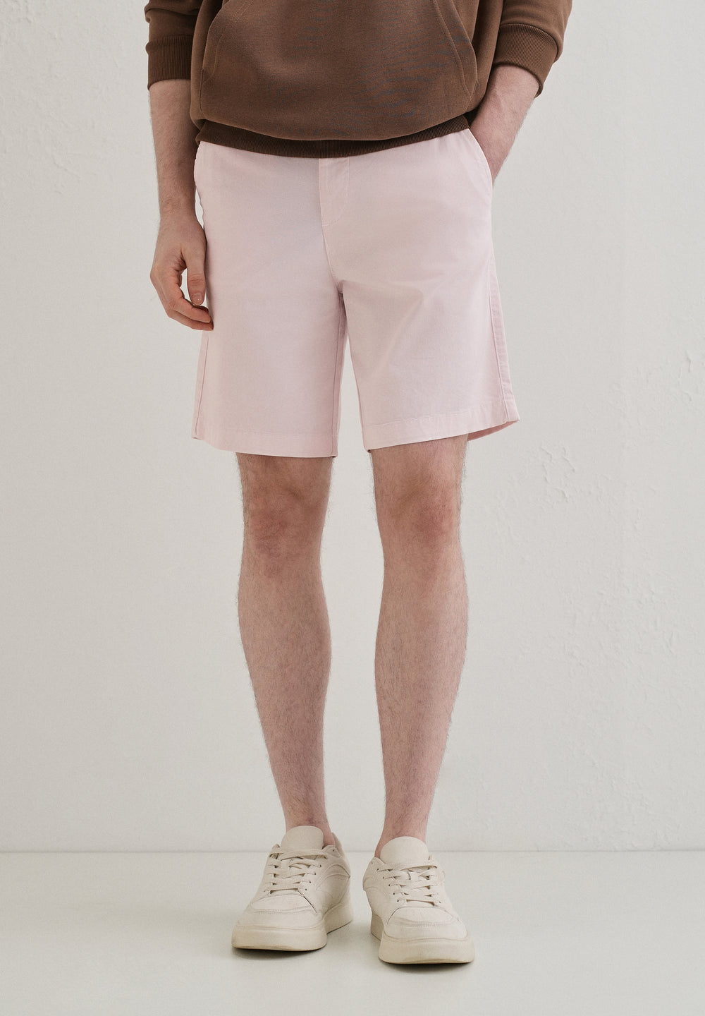 Pink Cotton Shorts