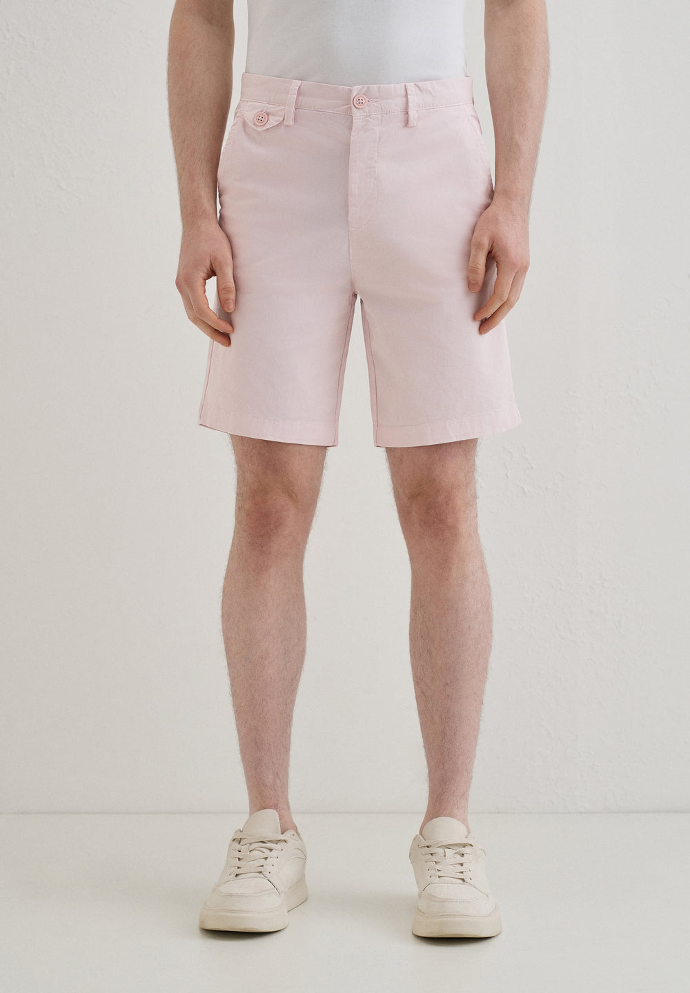 Pink Cotton Shorts