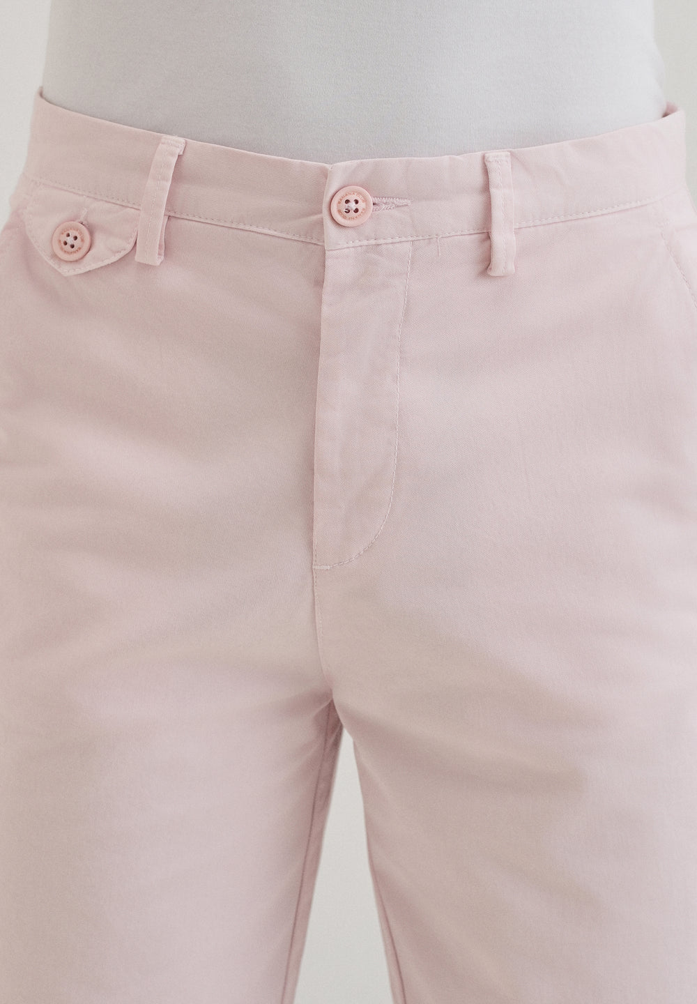 Pink Cotton Shorts