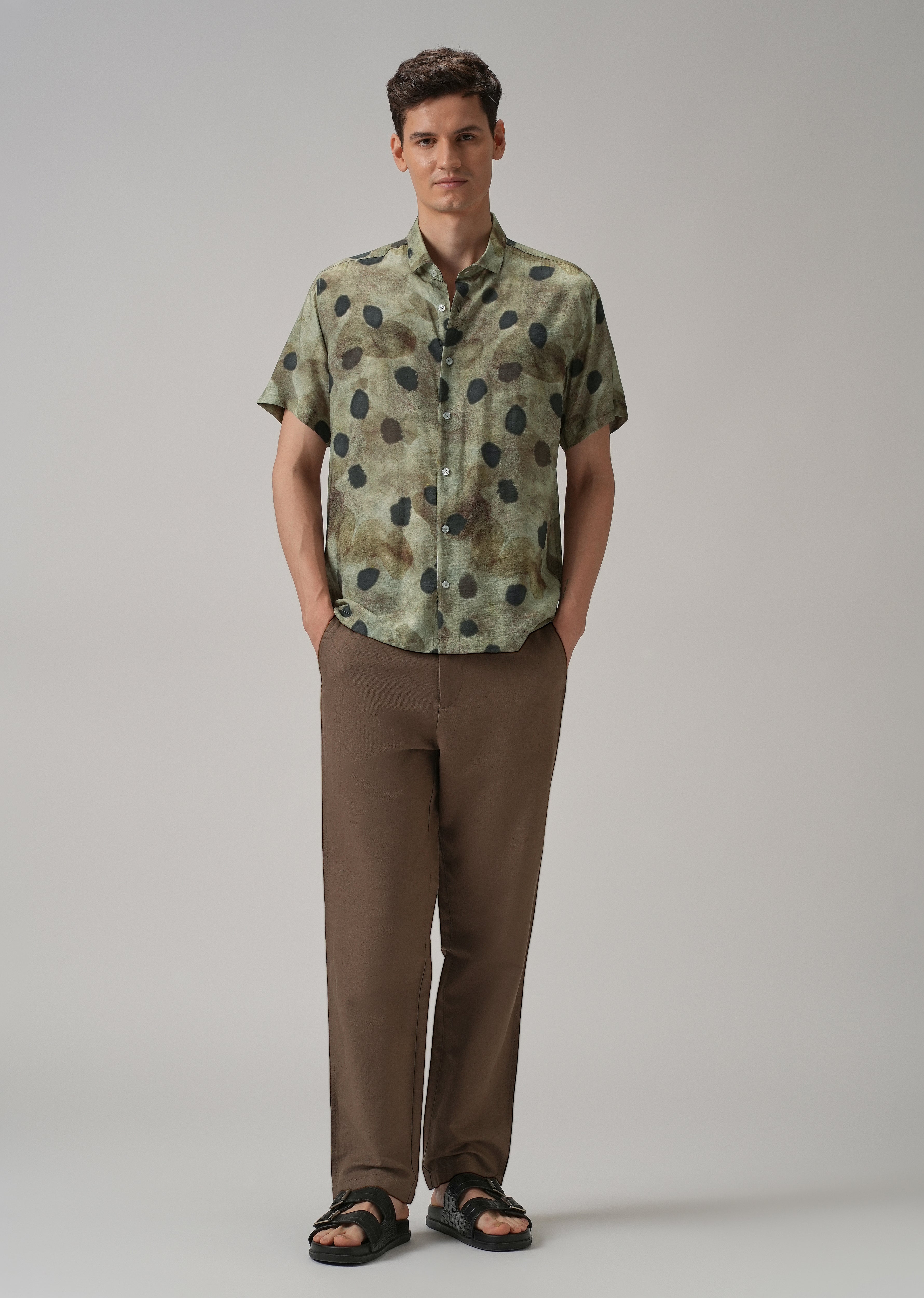 Polka Printed Shirt