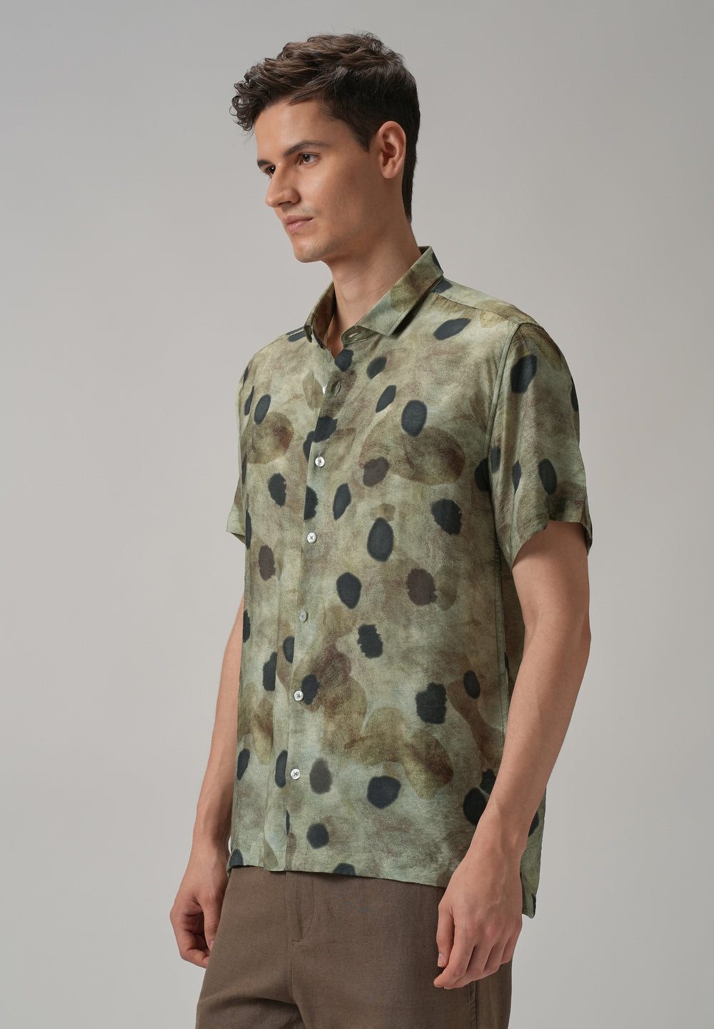 Polka Printed Shirt