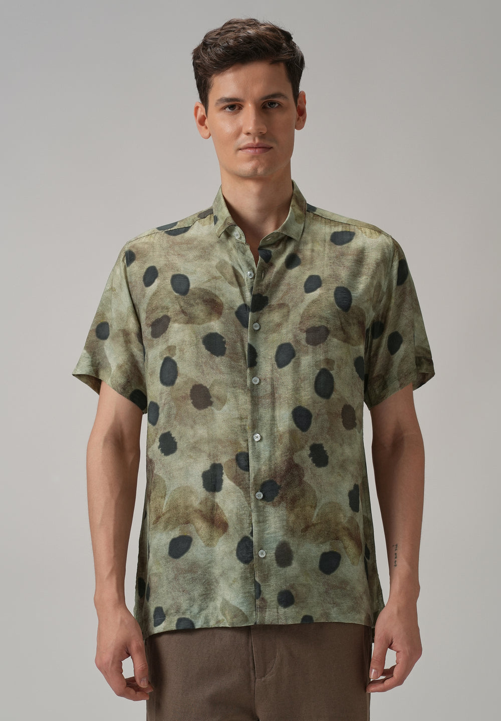 Polka Printed Shirt