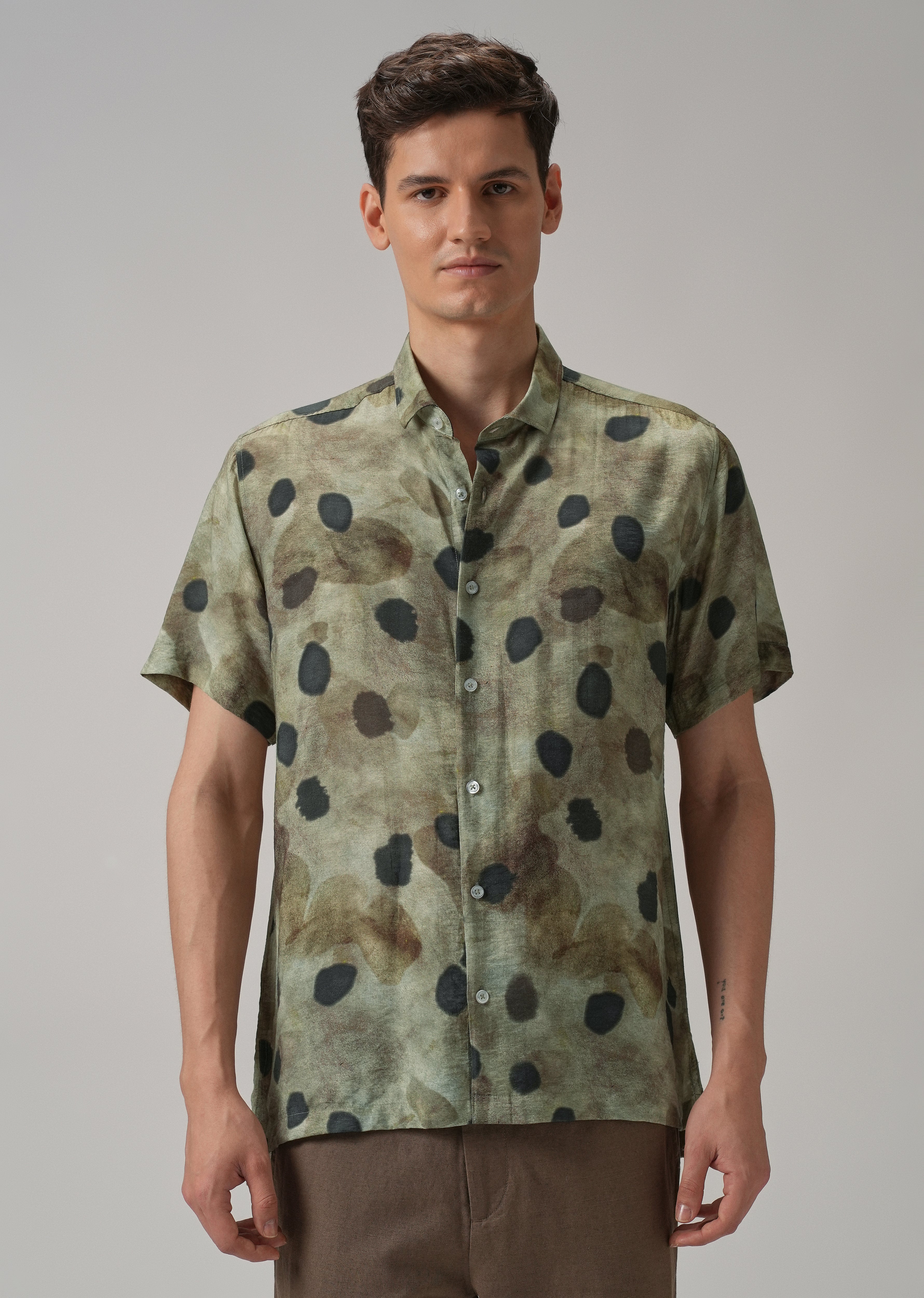Polka Printed Shirt