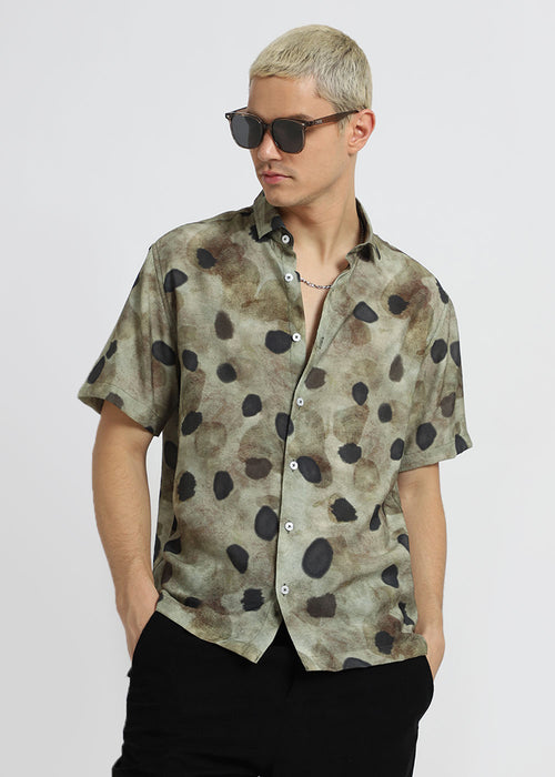 Polka Printed Shirt