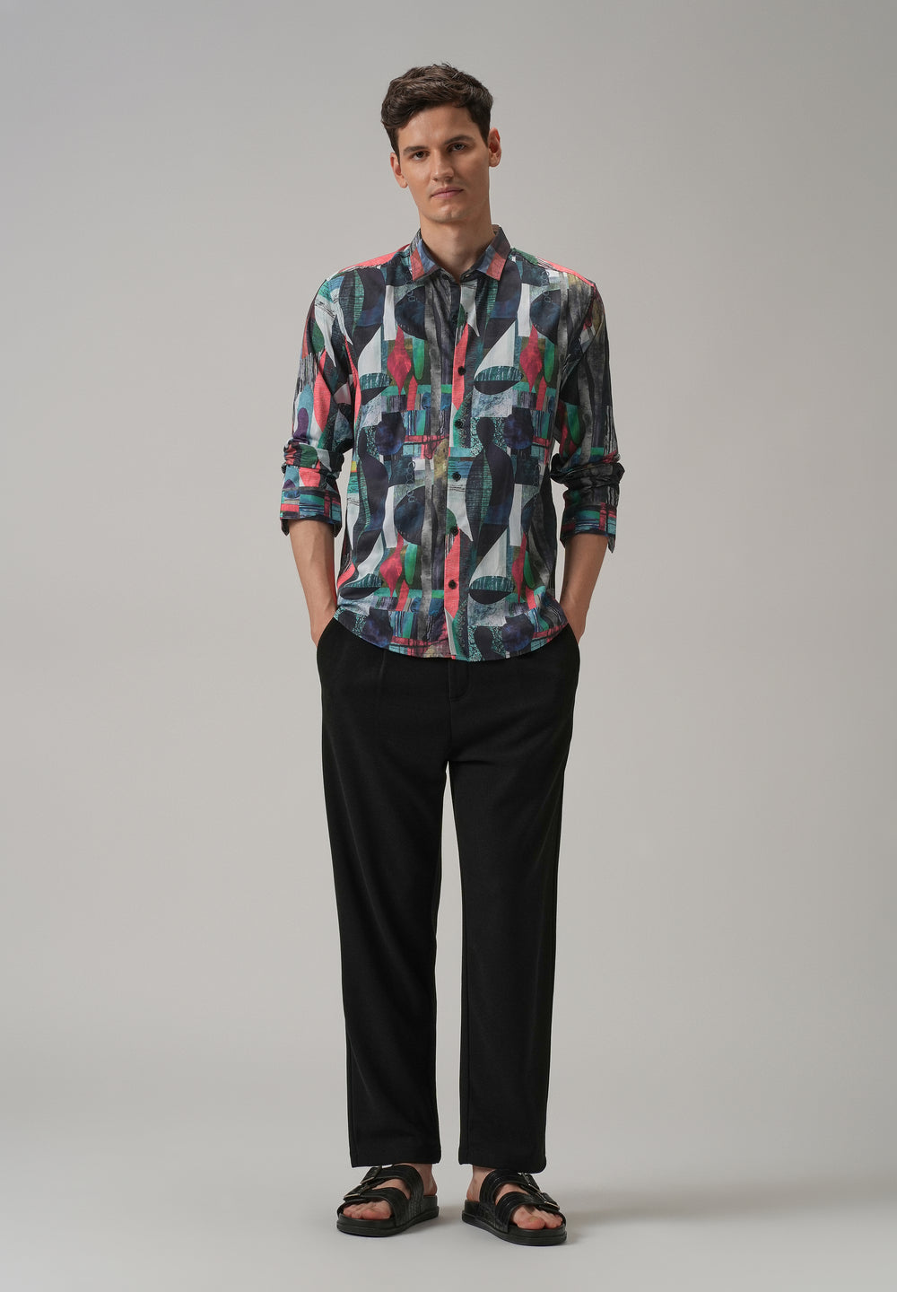 Printed Full-Sleeves Shirt