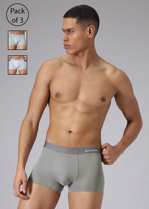 Pack of 3 Pastel Solids Innerwear