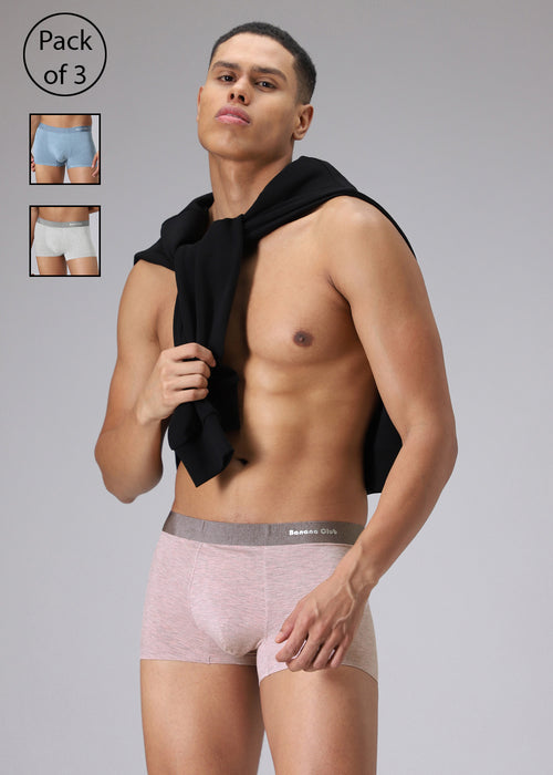 Pack of 3 Solid Innerwear