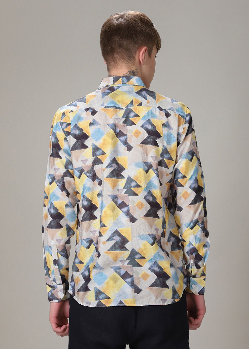 Prism Triangles Print Shirt