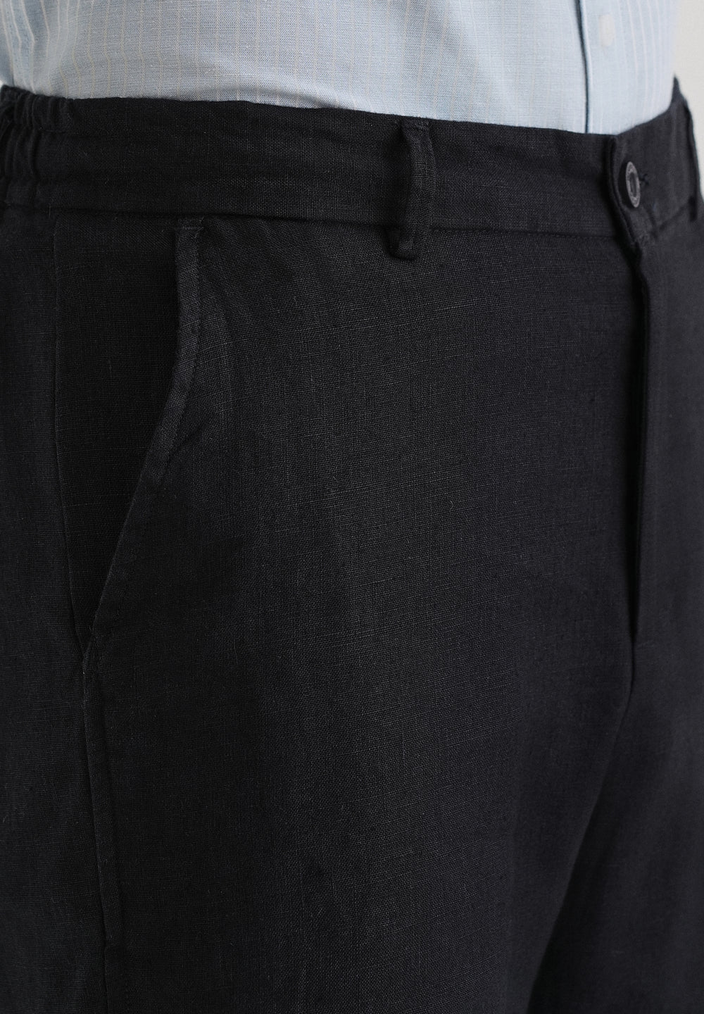 Prussian Blue Linen pant