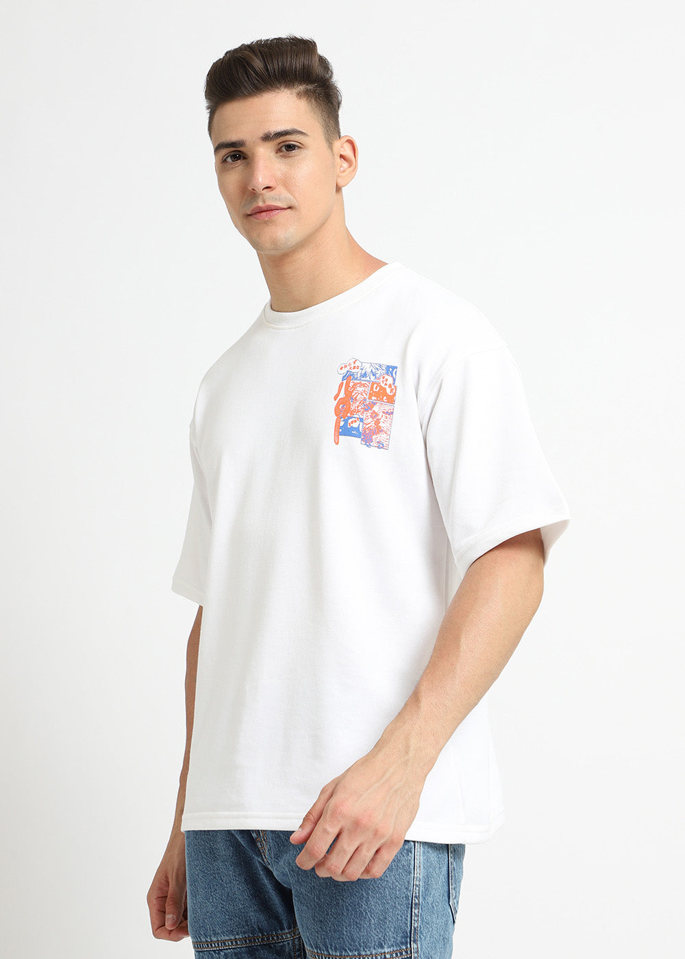 Pure White Oversized T-shirt