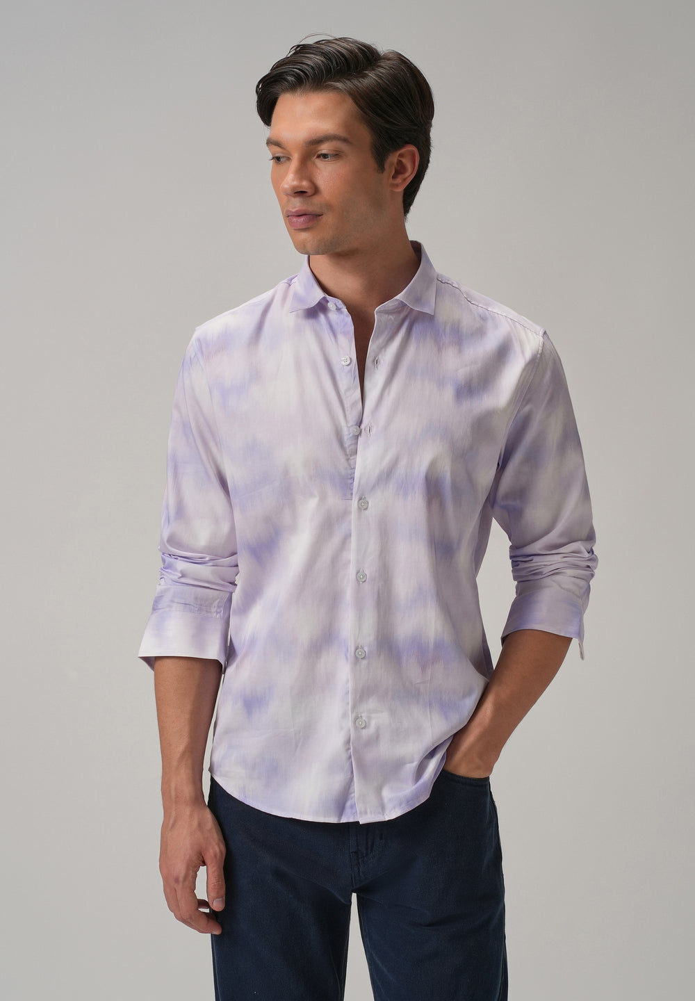 Purple Soft Hued Shirt