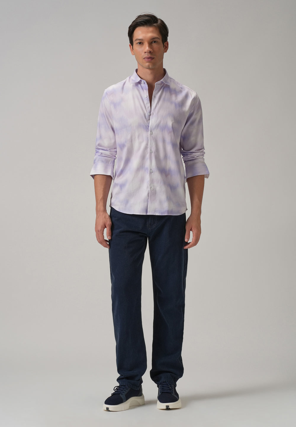 Purple Soft Hued Shirt