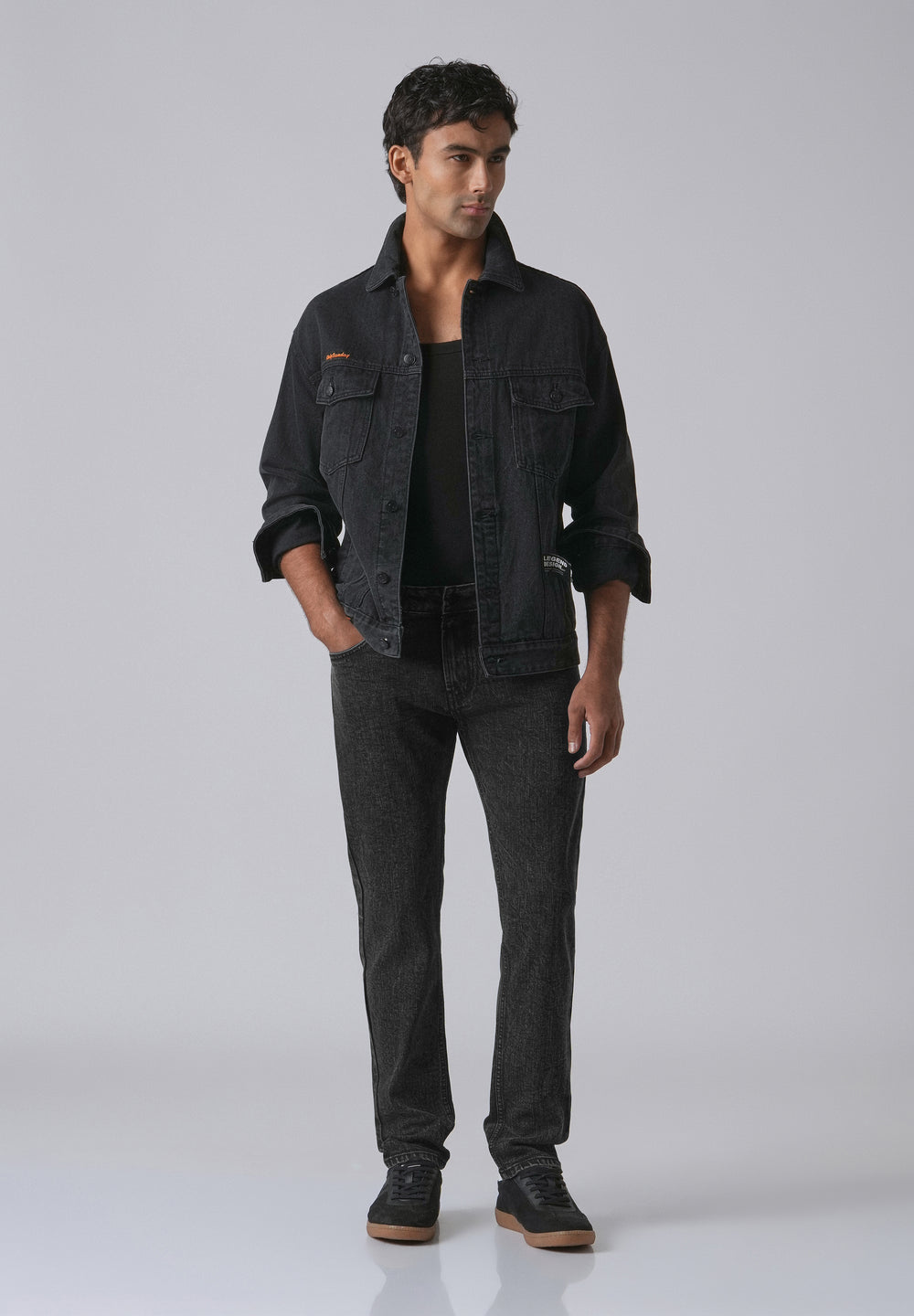 Raven Black Slim Fit Denim