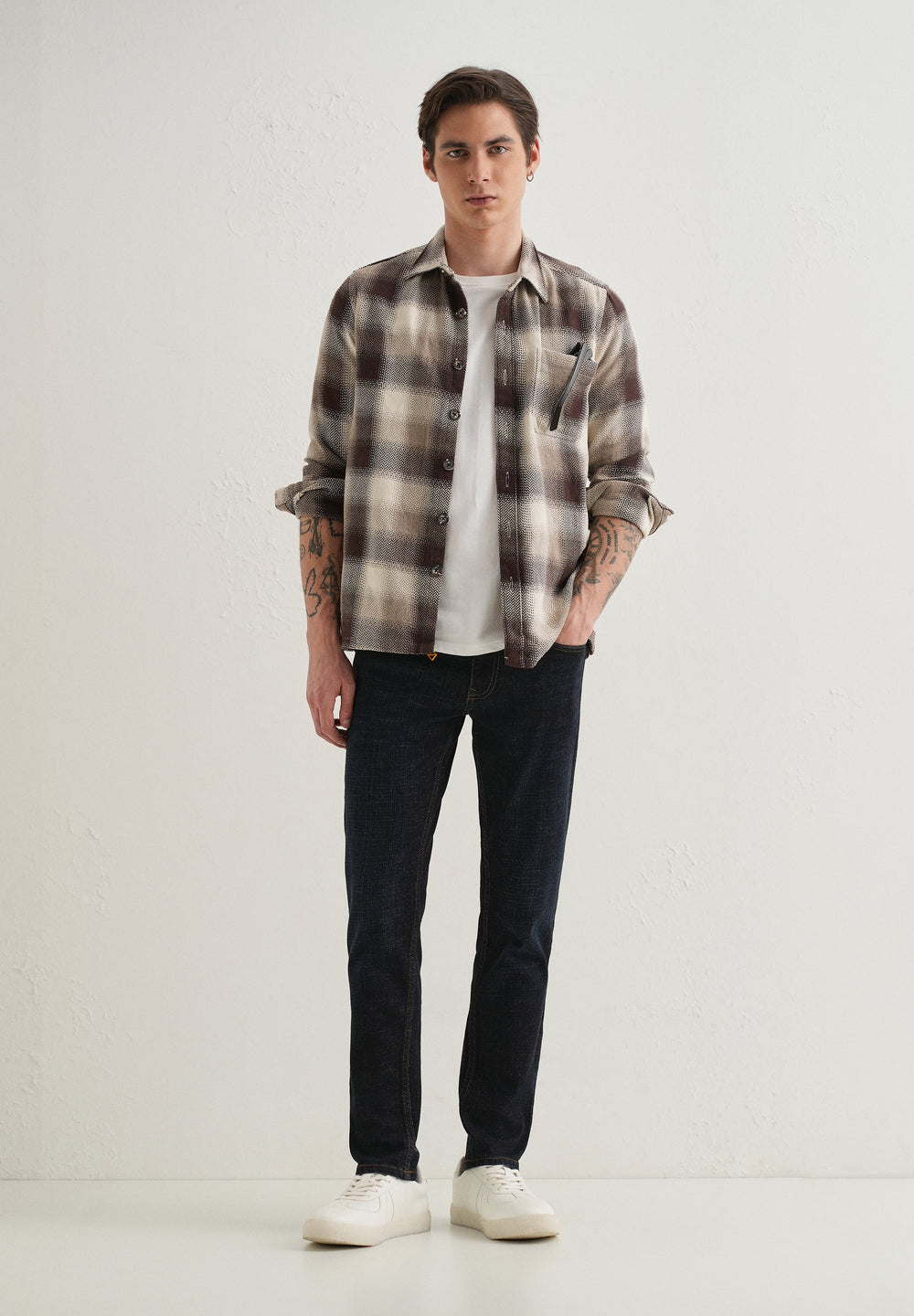 Raw Indigo Slim Fit Ankle Length Jeans
