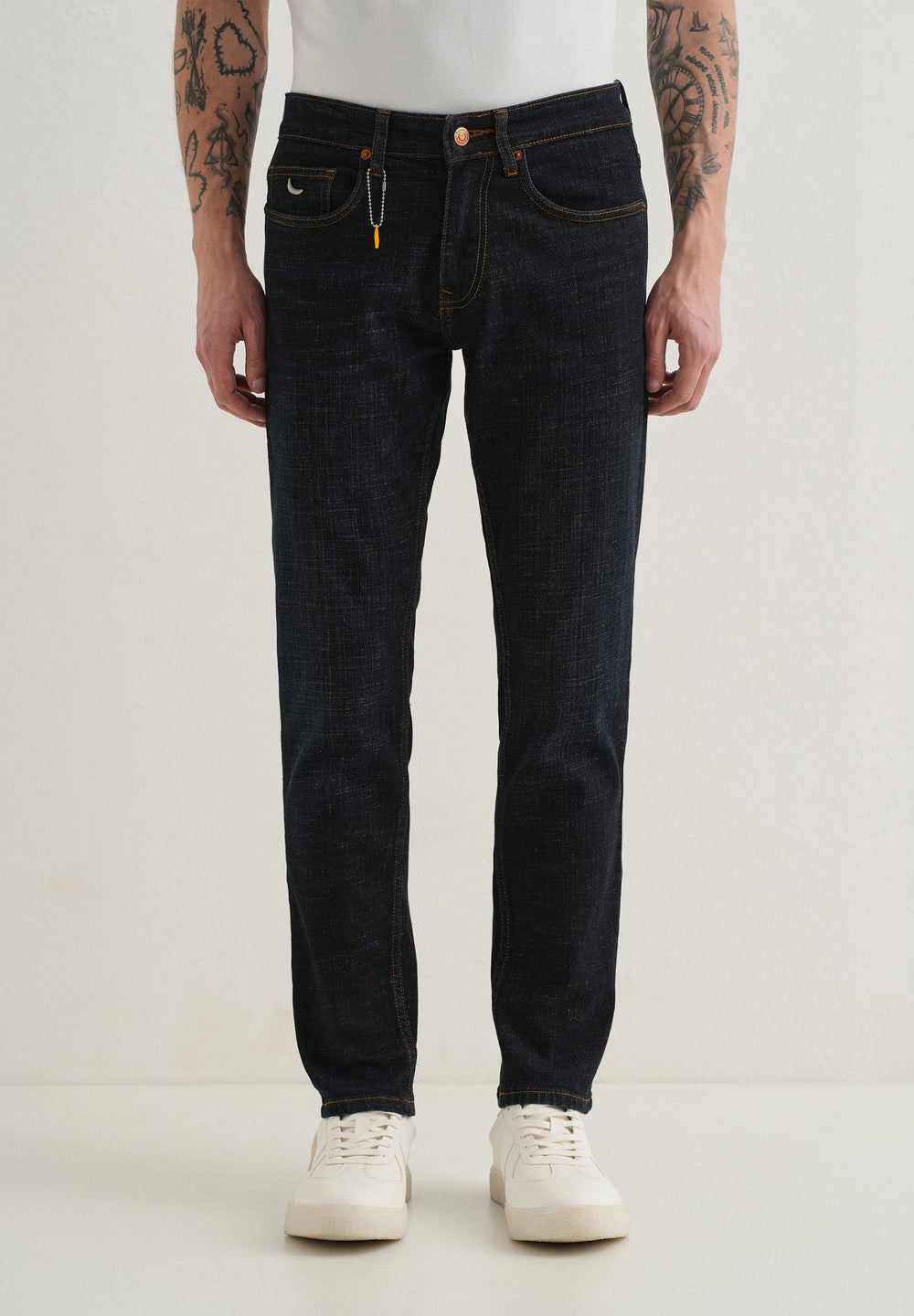 Raw Indigo Slim Fit Ankle Length Jeans