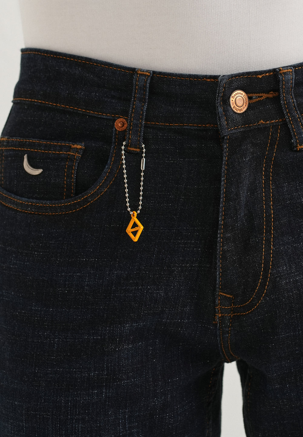 Raw Indigo Slim Fit Ankle Length Jeans