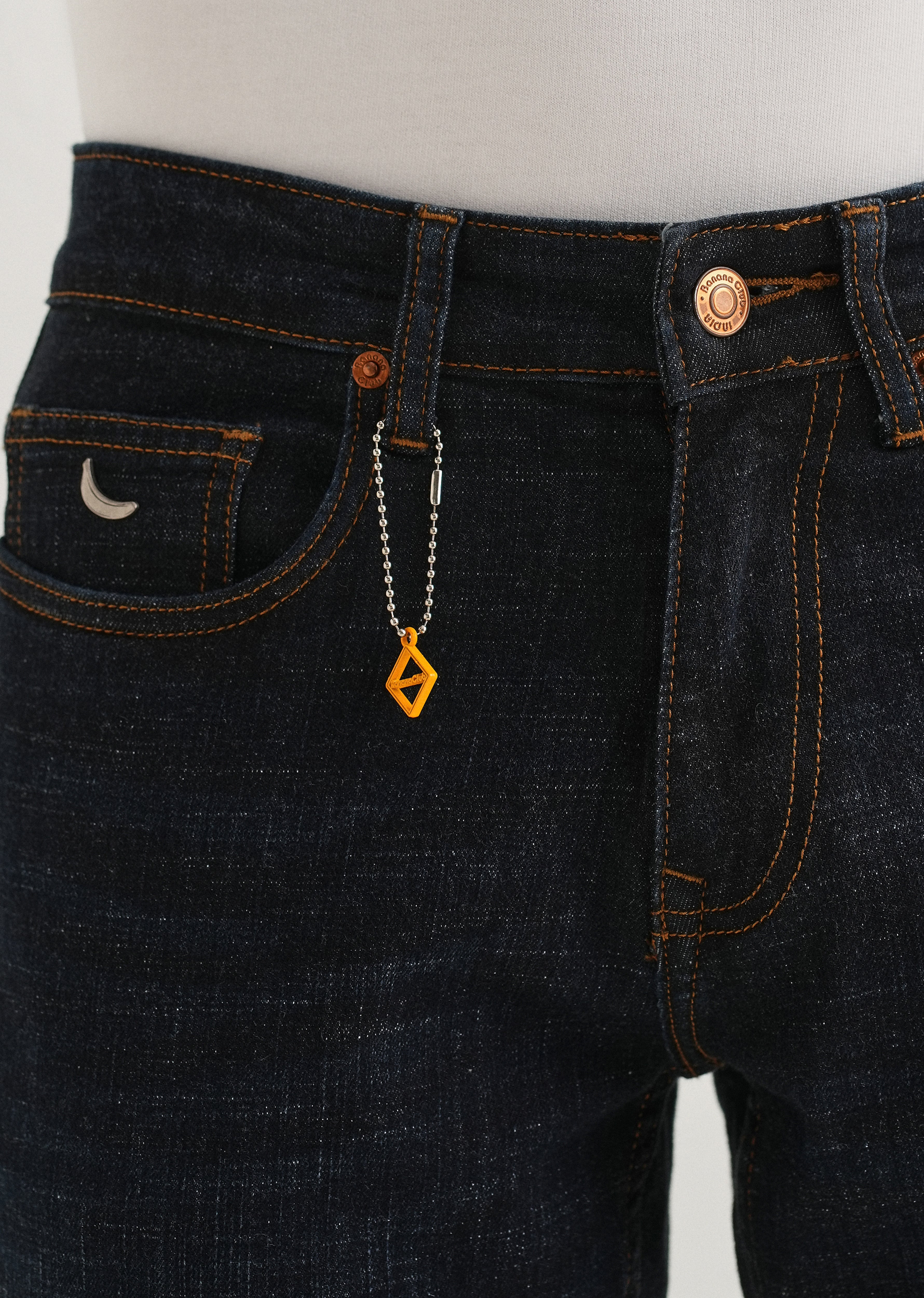 Raw Indigo Slim Fit Ankle Length Jeans