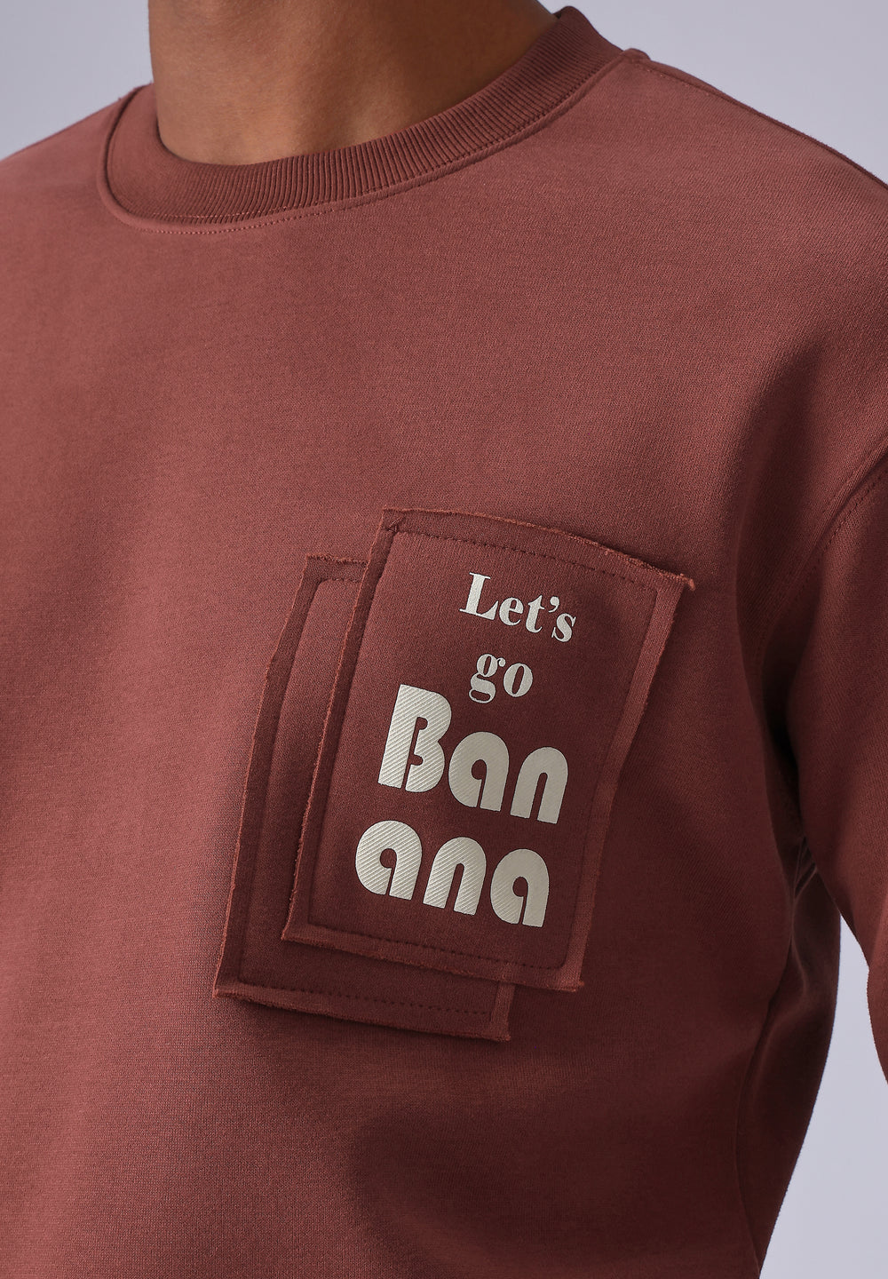 Red Patch Sweatshirt