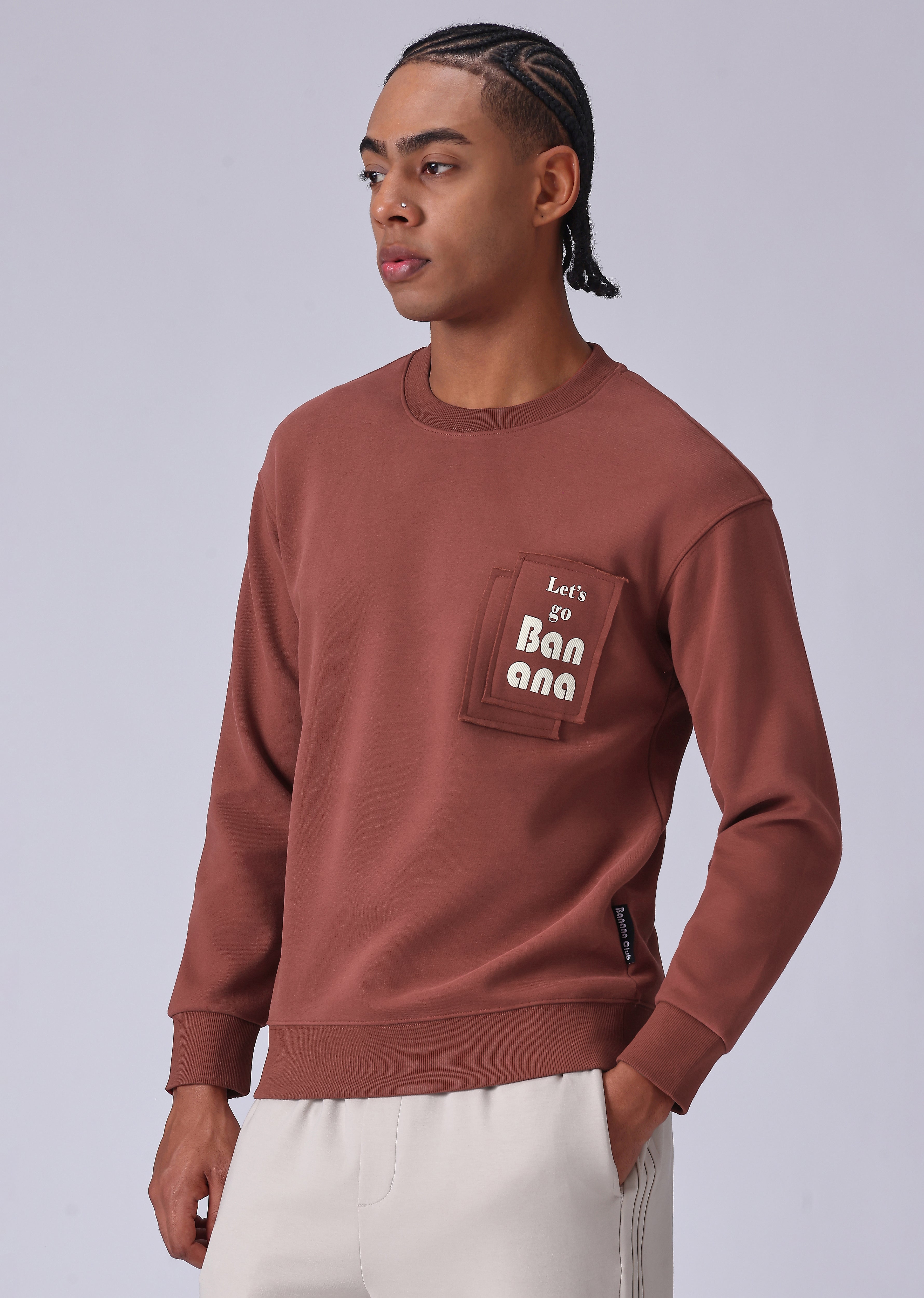 Red Patch Sweatshirt