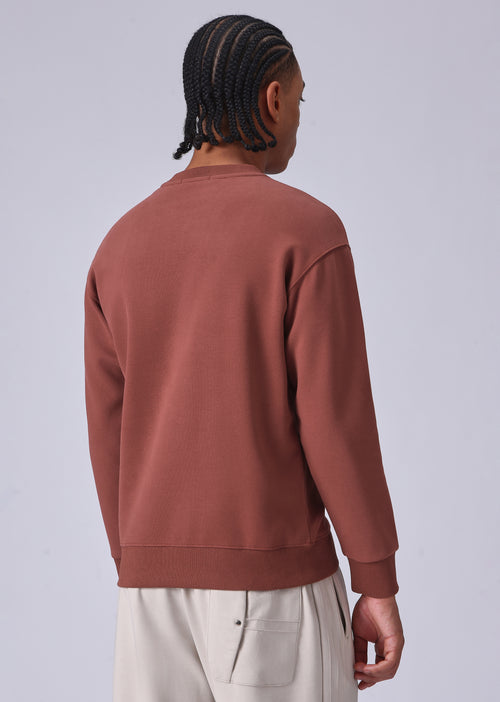 Red Patch Sweatshirt