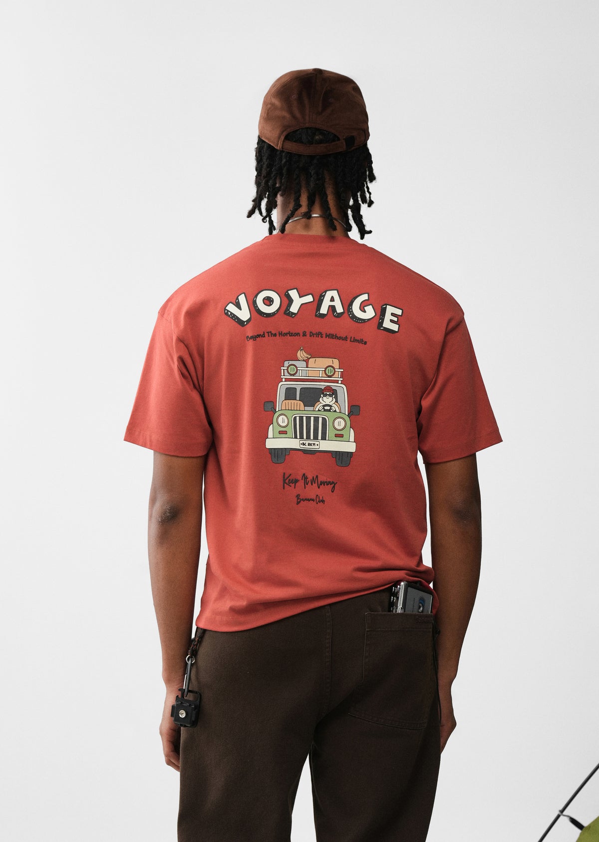 Red Voyage Graphic T-shirt