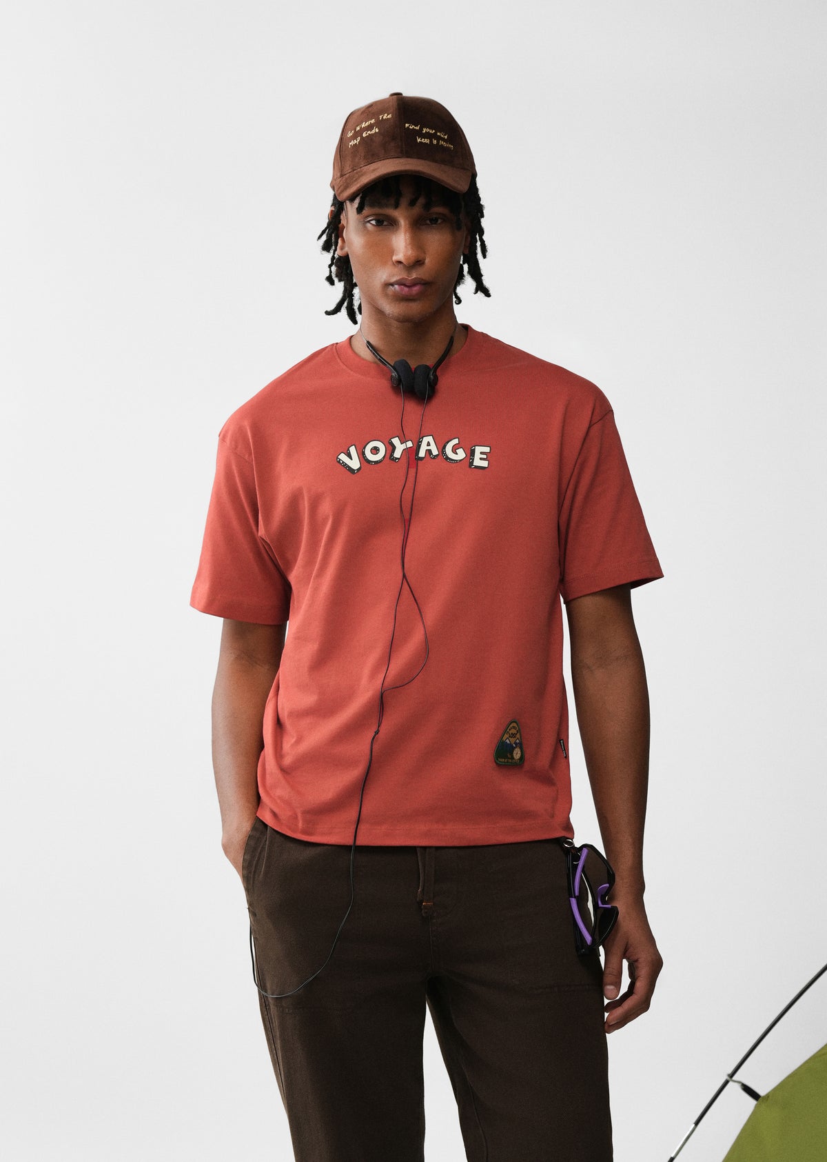 Red Voyage Graphic T-shirt