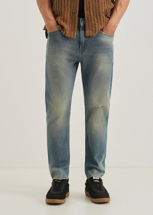 Ripped Light Blue Slim fit Jeans