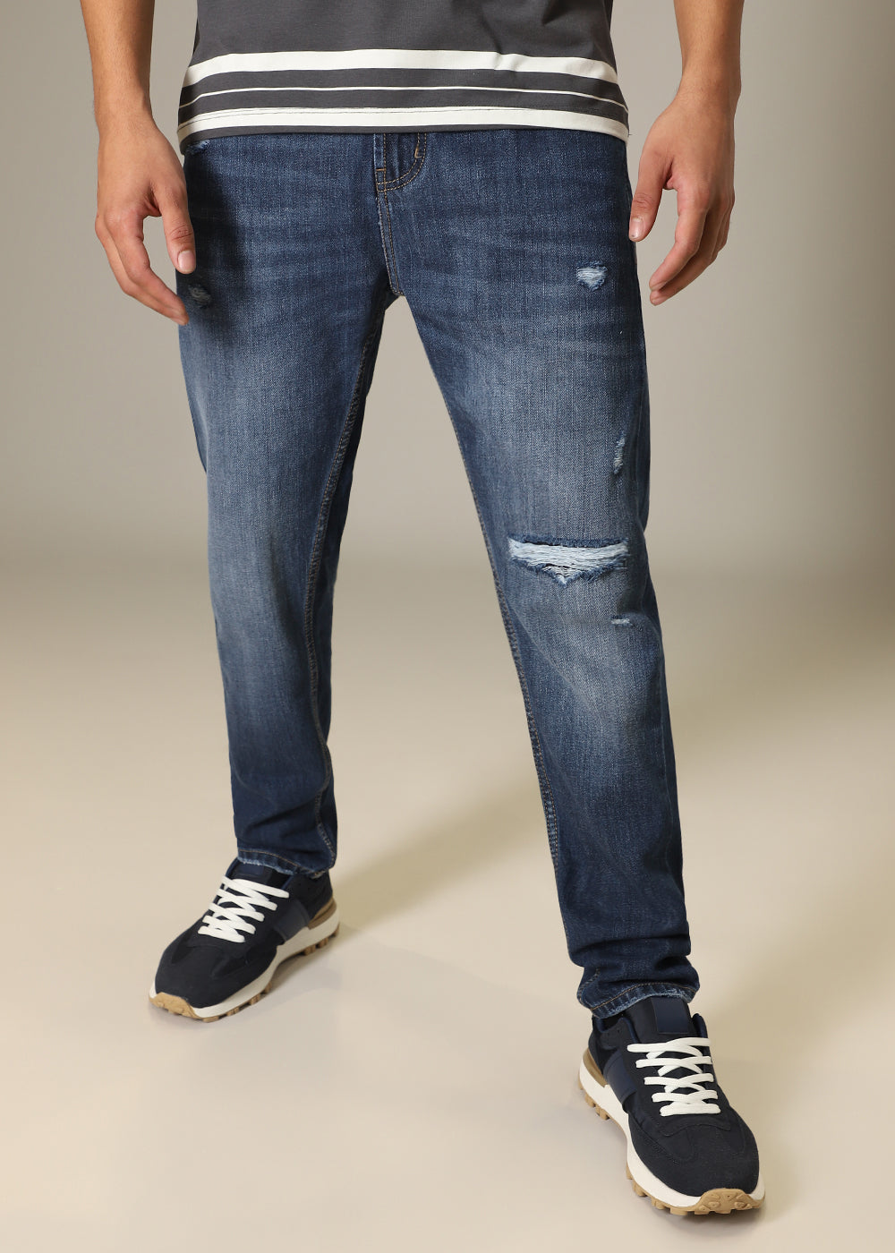 Ribbed Zeel Slim fit Jeans