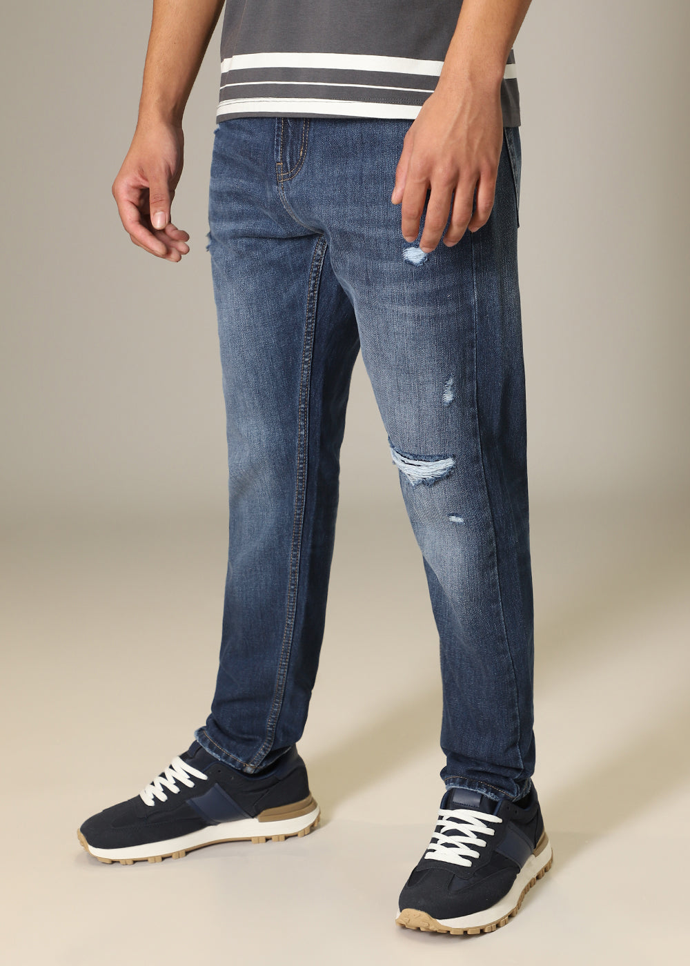 Ribbed Zeel Slim fit Jeans