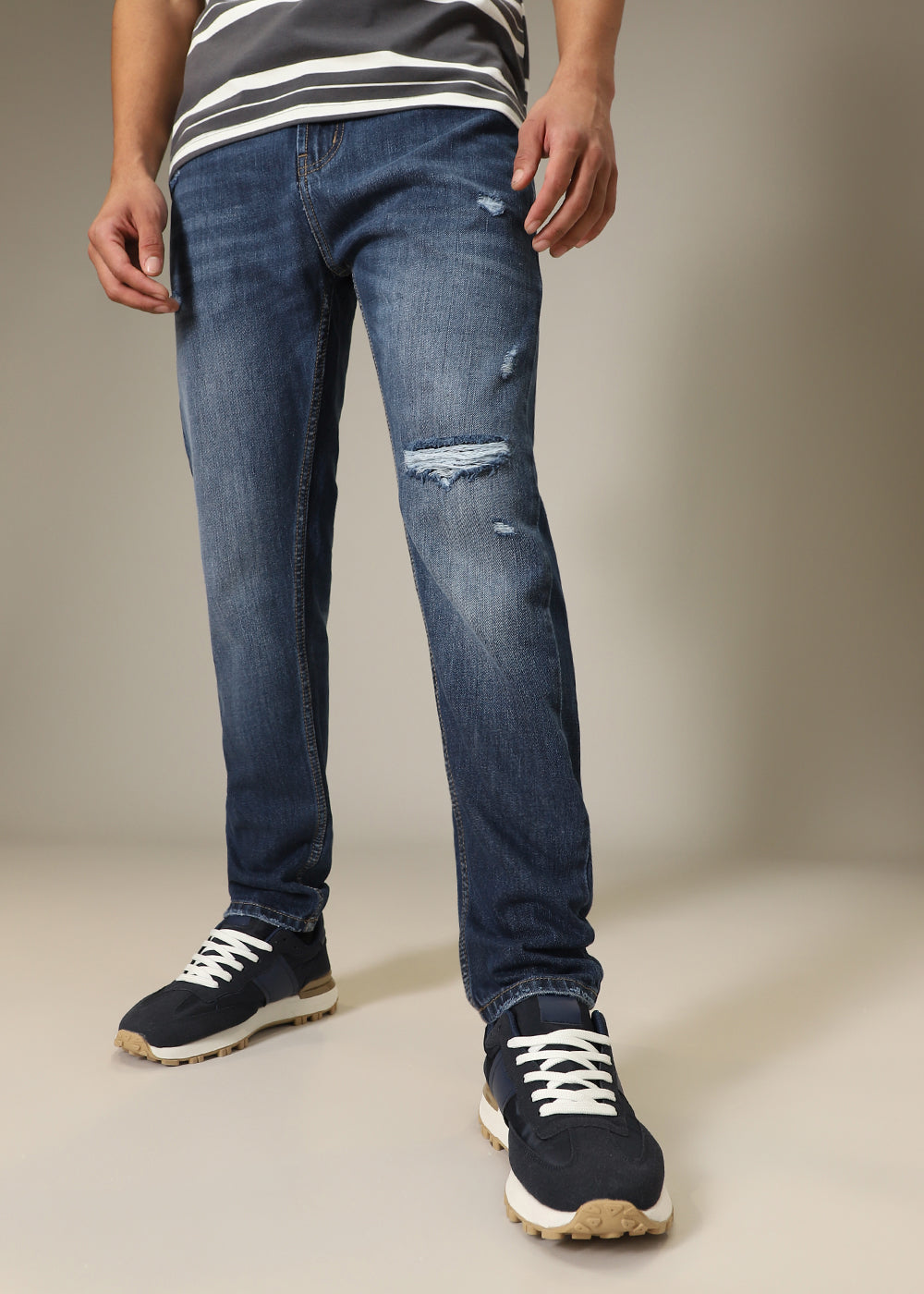 Ribbed Zeel Slim fit Jeans