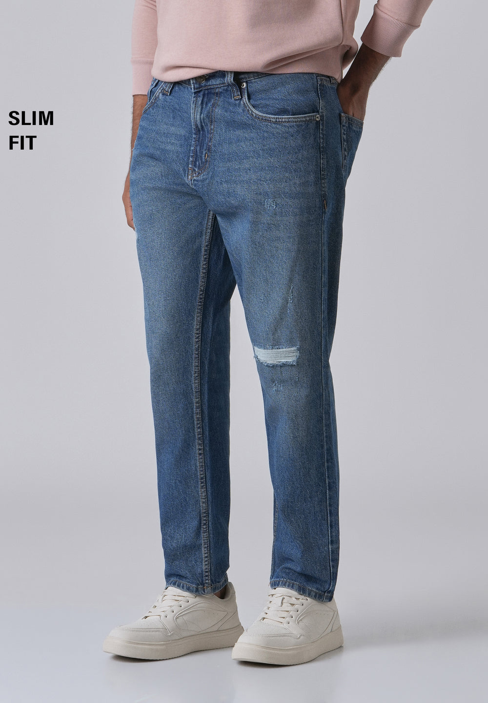 Ripped Zeel Slim fit Jeans