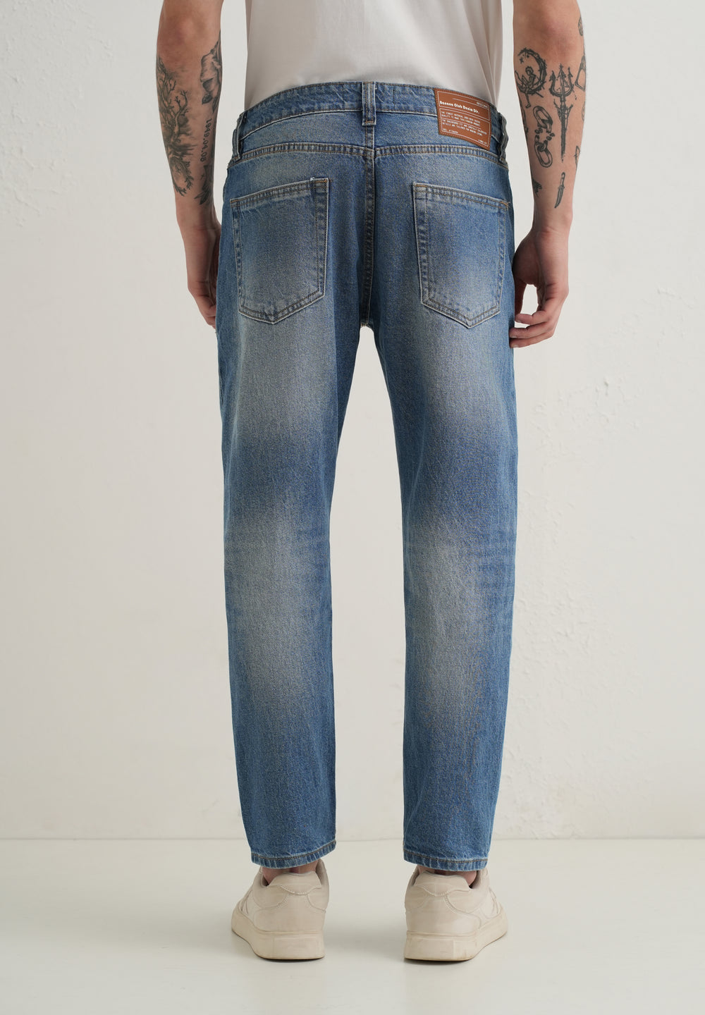 Ripped Fade Slim fit Jeans