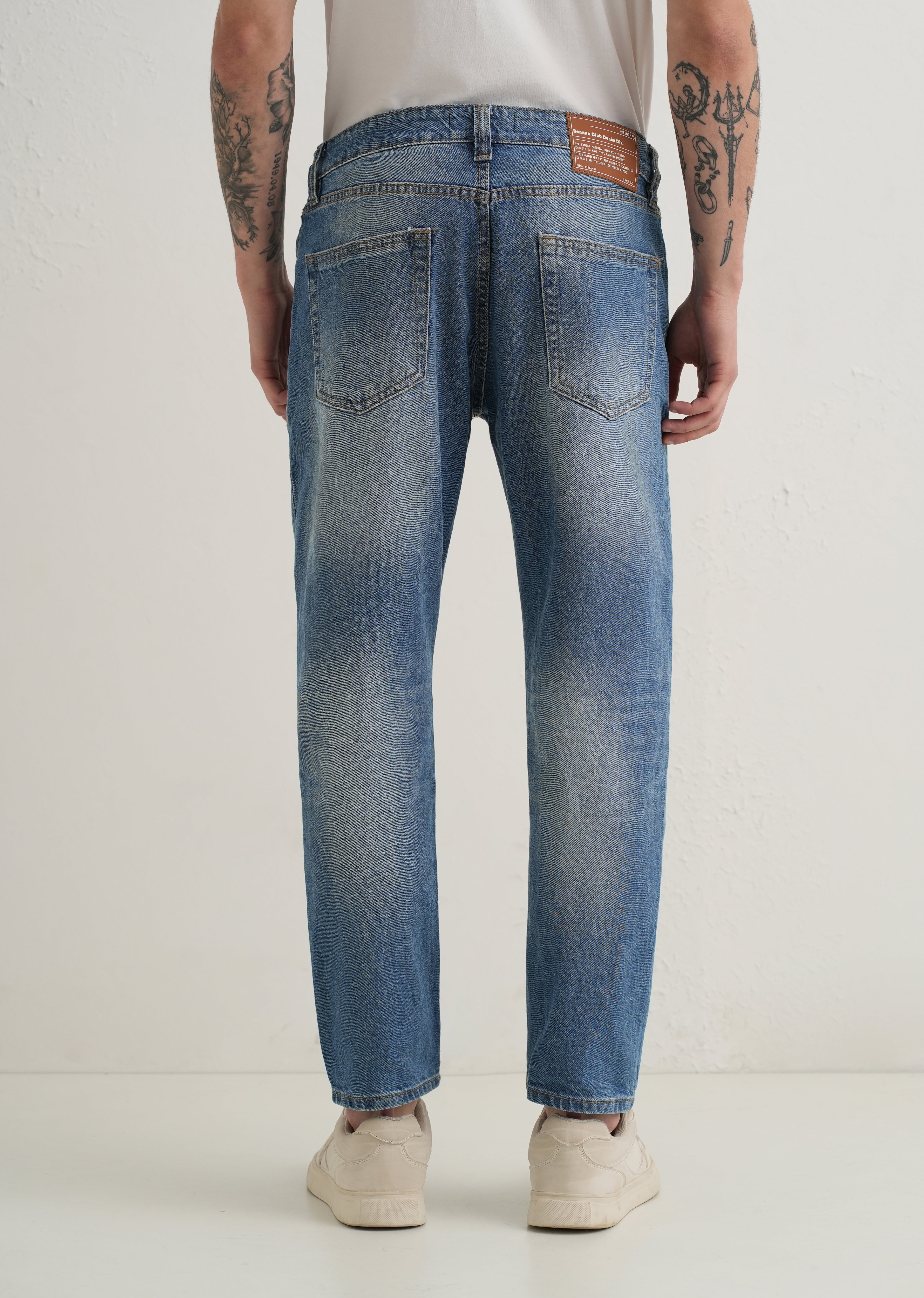 Ripped Fade Slim fit Jeans