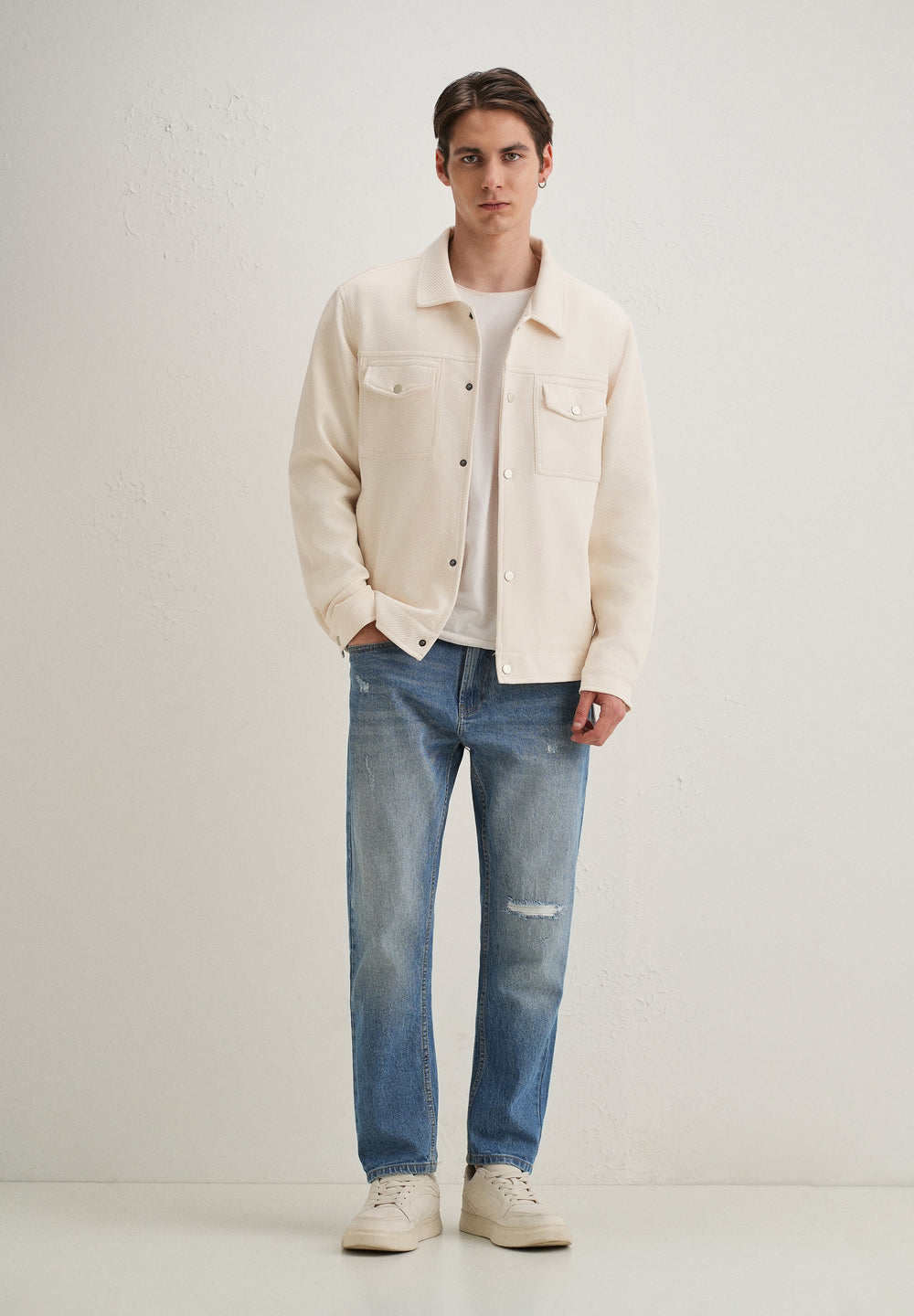 Ripped Fade Slim fit Jeans