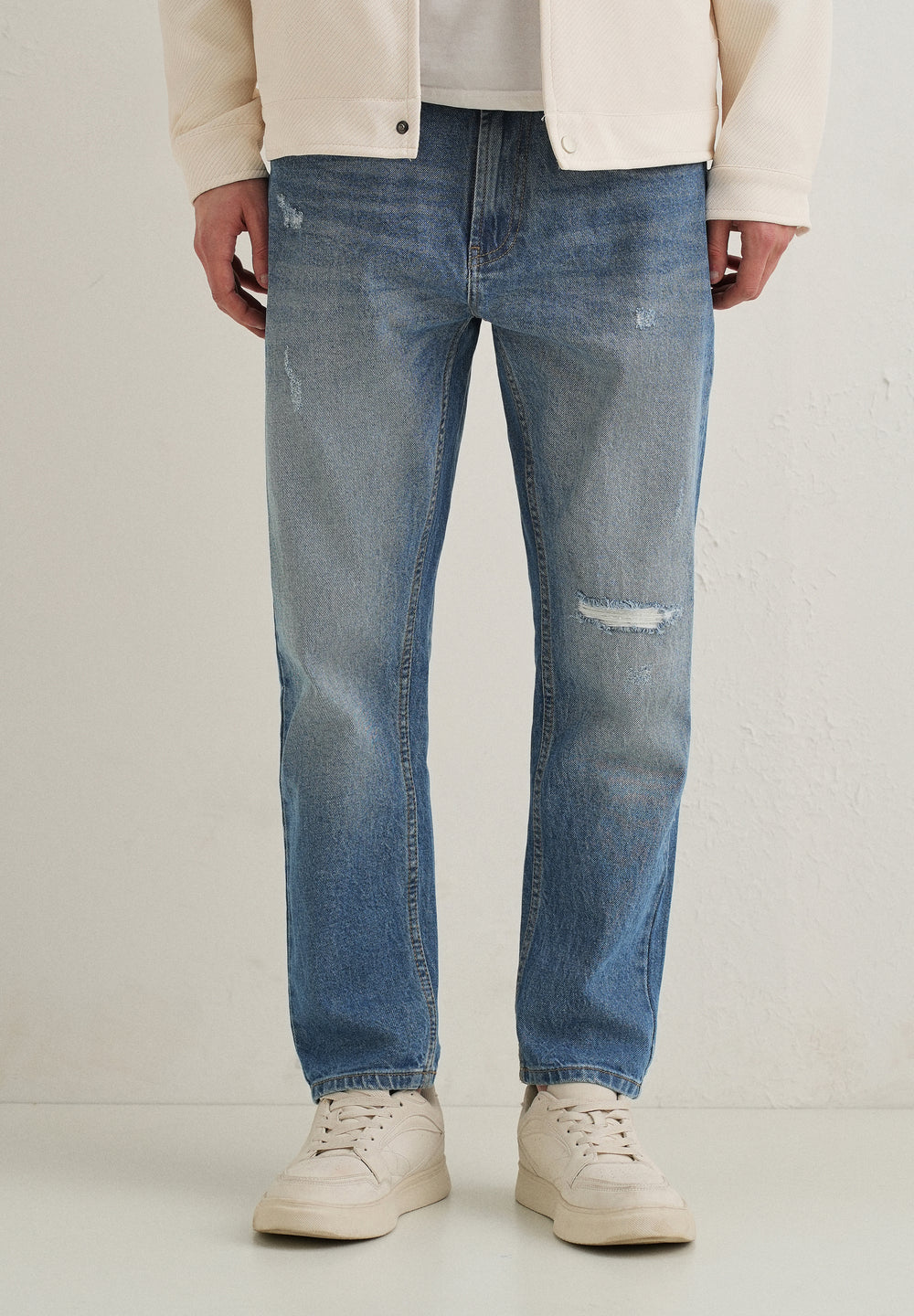Ripped Fade Slim fit Jeans