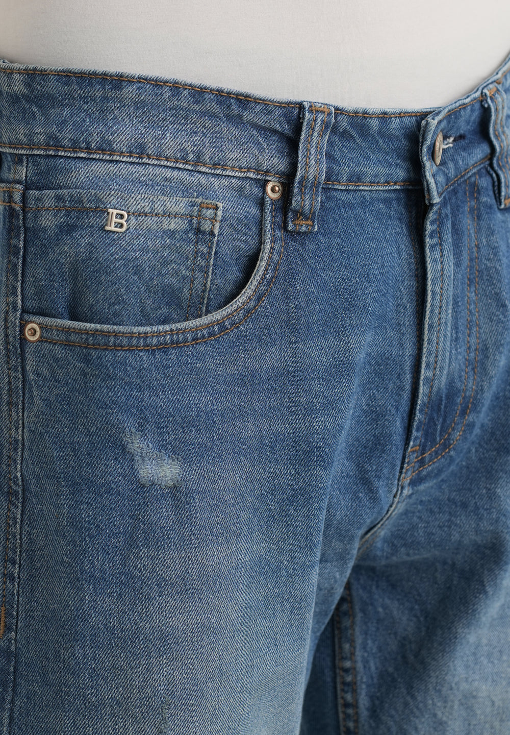 Ripped Fade Slim fit Jeans