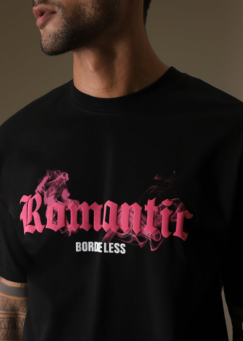 Romantic Funk Pink Oversized T-shirt