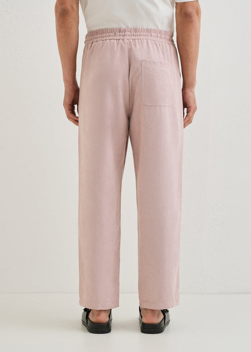 Rose Pink Pin Stripe Corduroy Pant