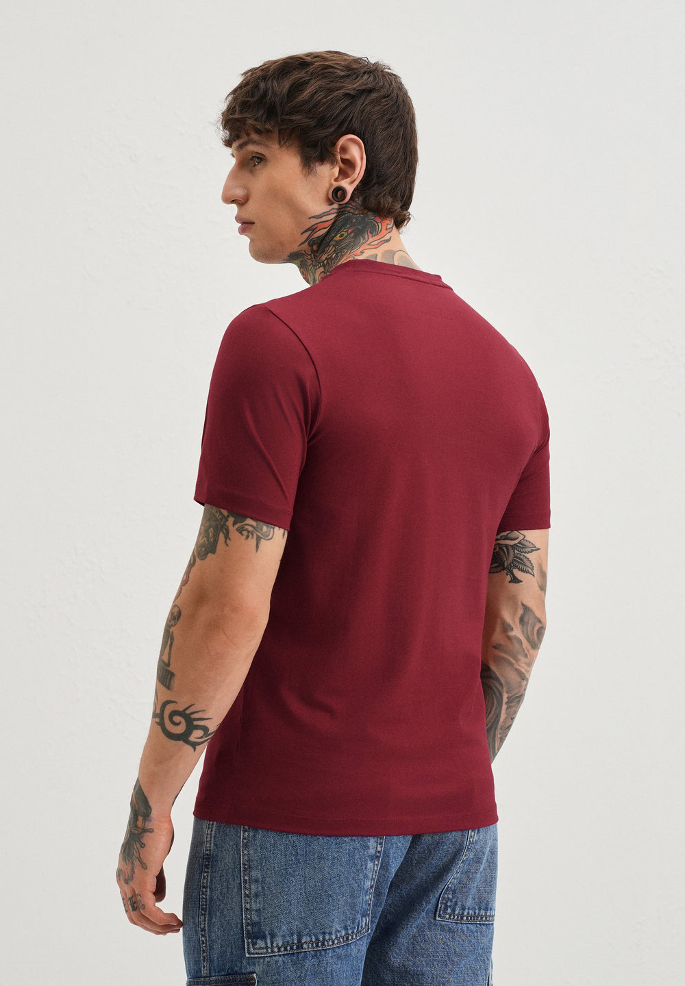 Ruby Maroon T-Shirt