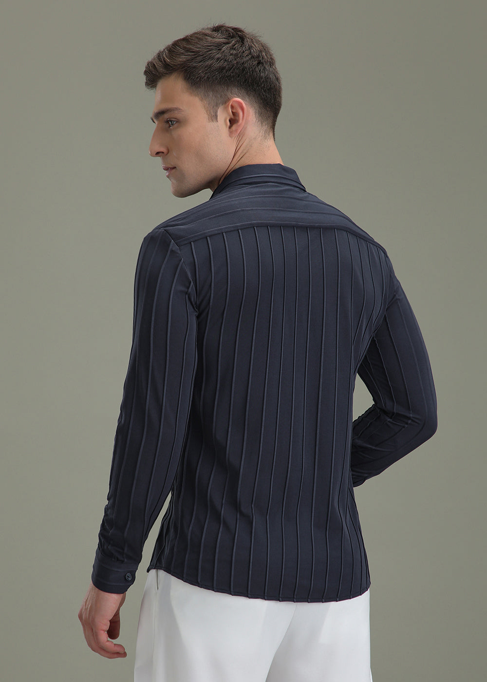 Sable Blue Stripe Shirt