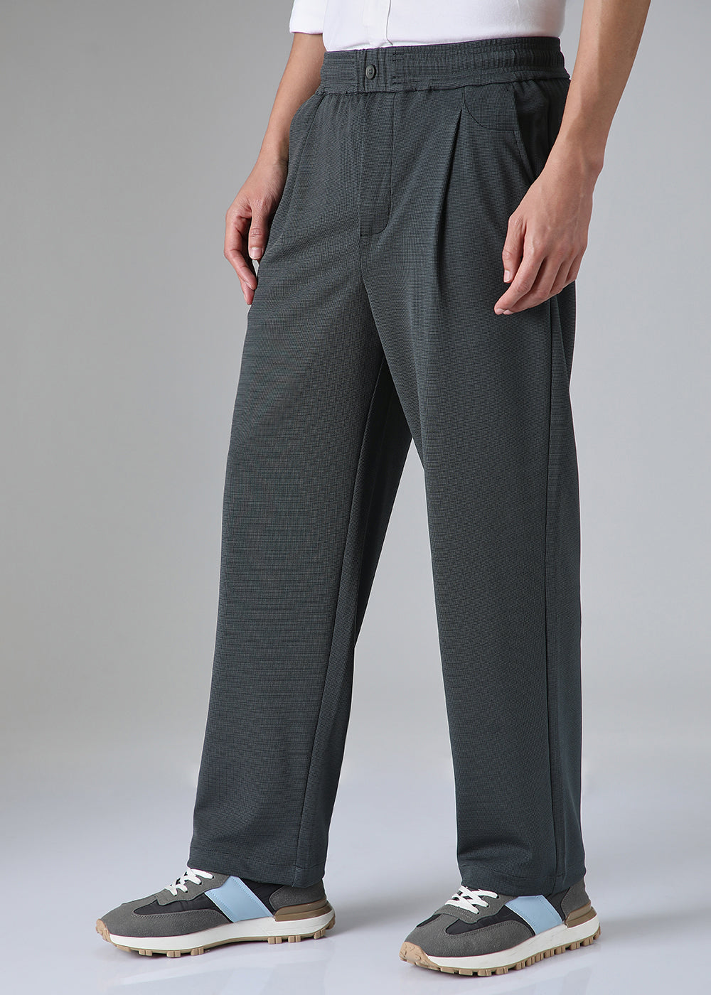 Sable Grey Korean Pants