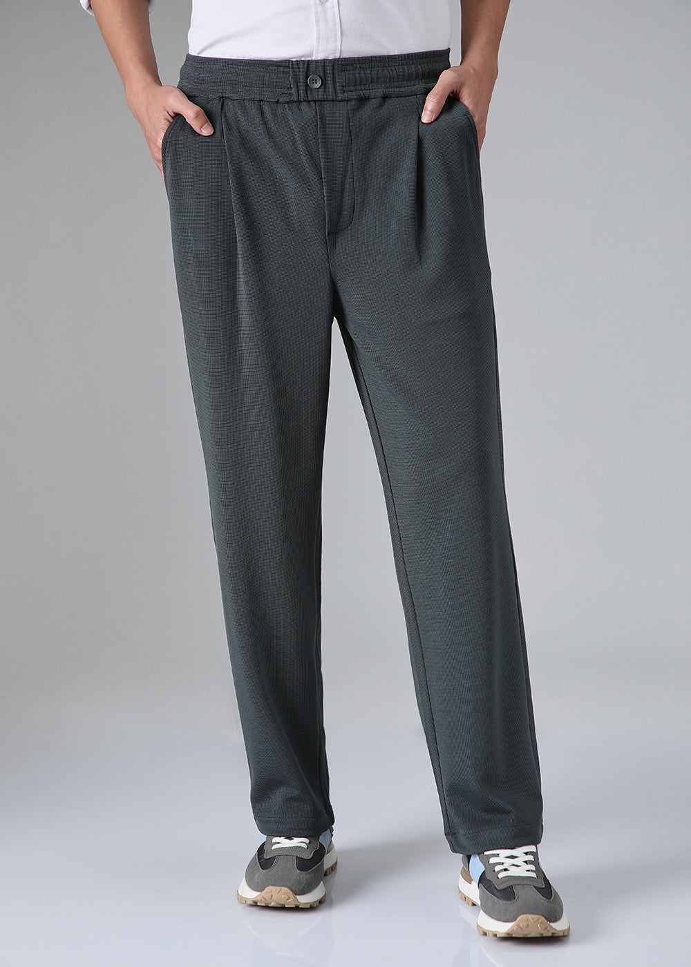 Sable Grey Korean Pants