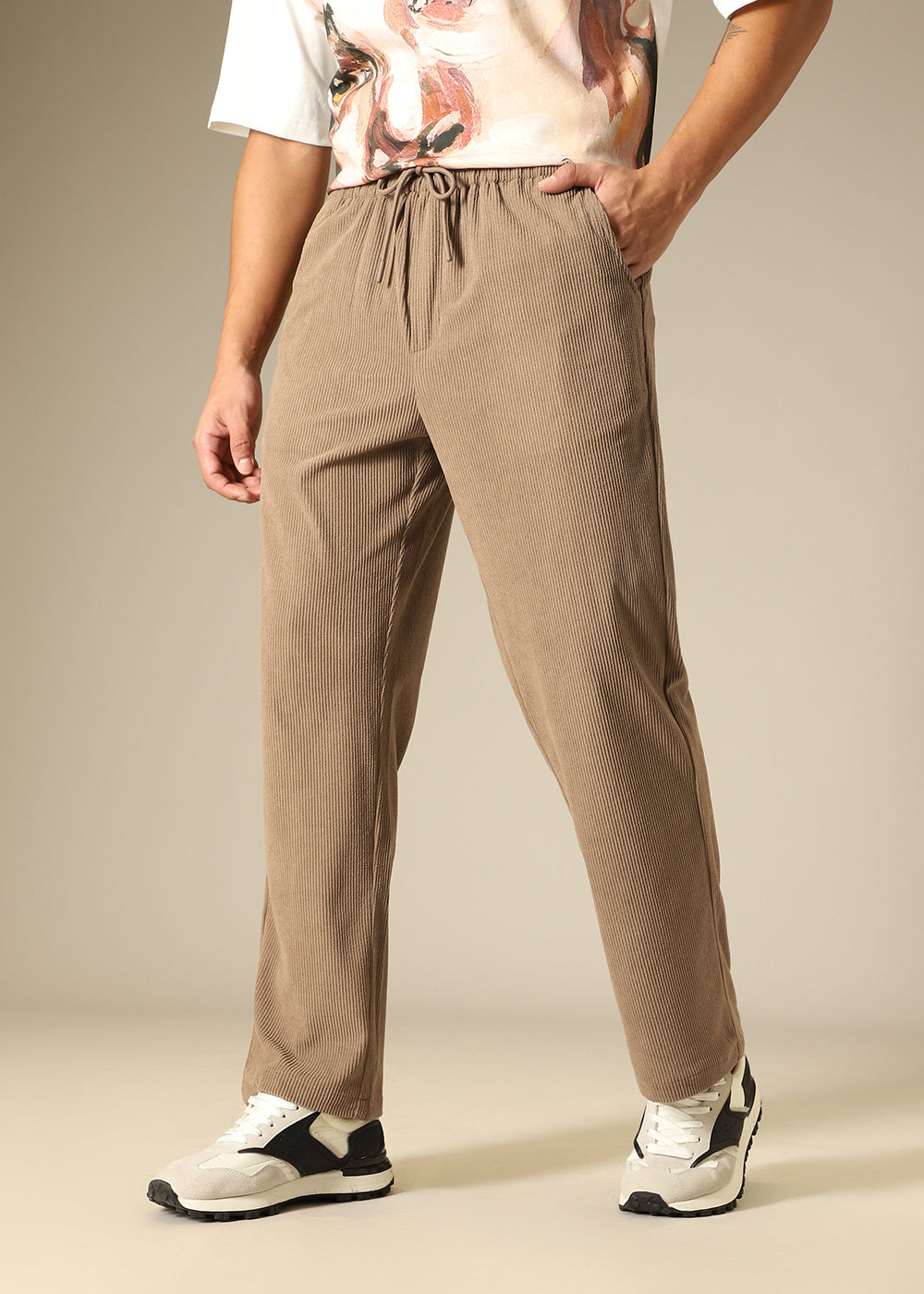 Saddle Brown Corduroy Pant