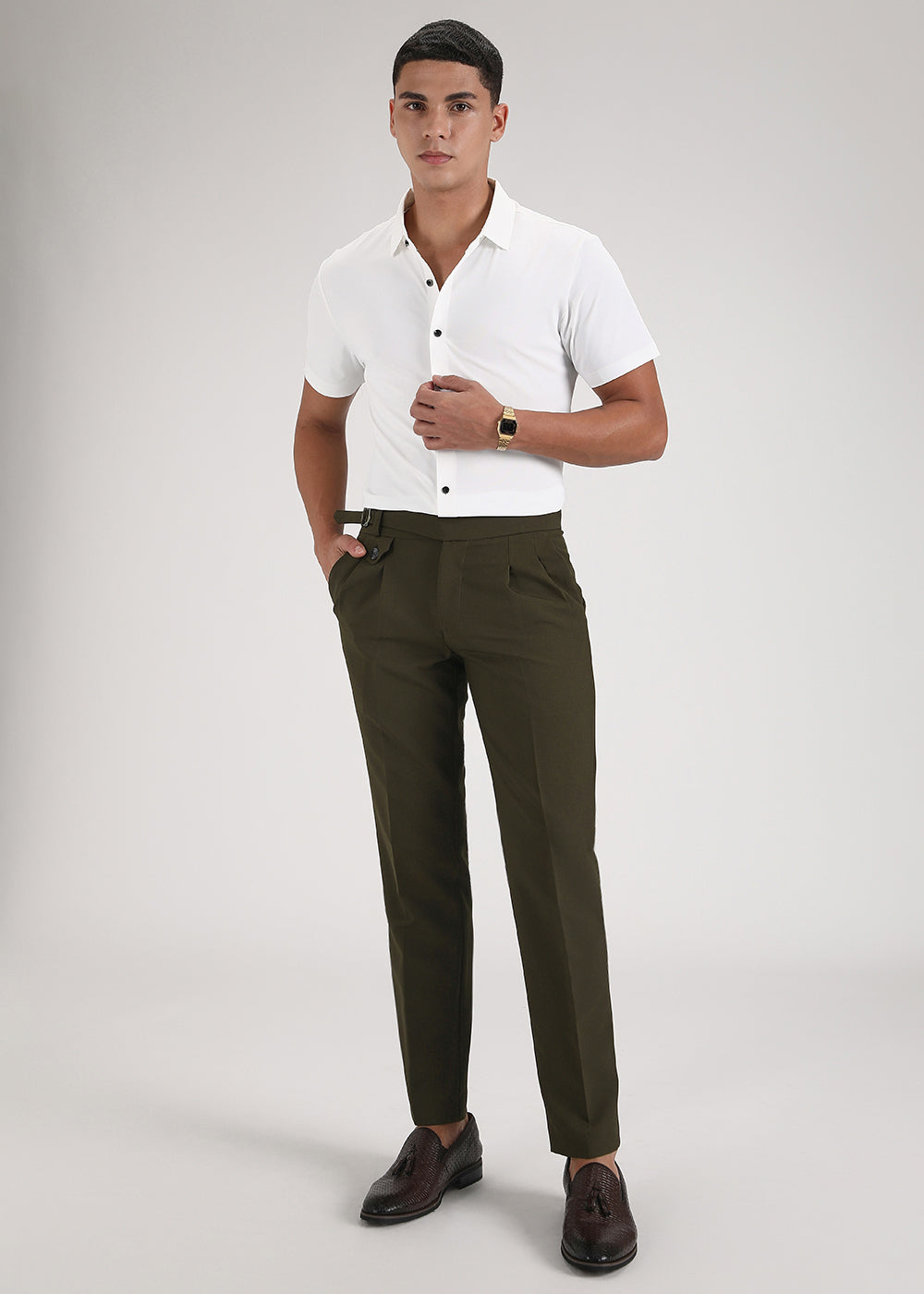 Sage Green Gurkha Pant